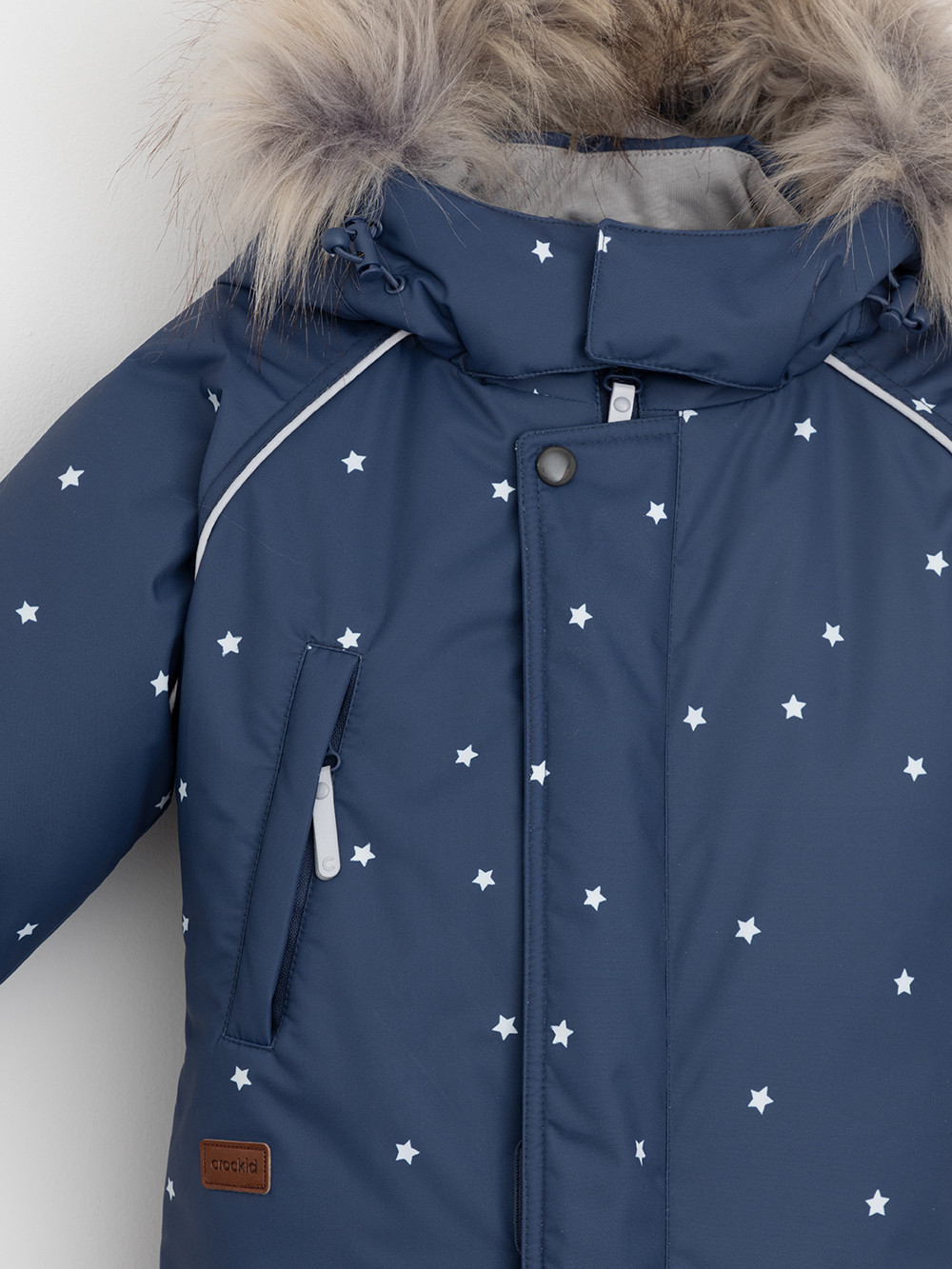 Комбинезоны утепленные для мальчика, артикул: ВК 60116/н/20 Ал, цвет: темно-синий, фото 9