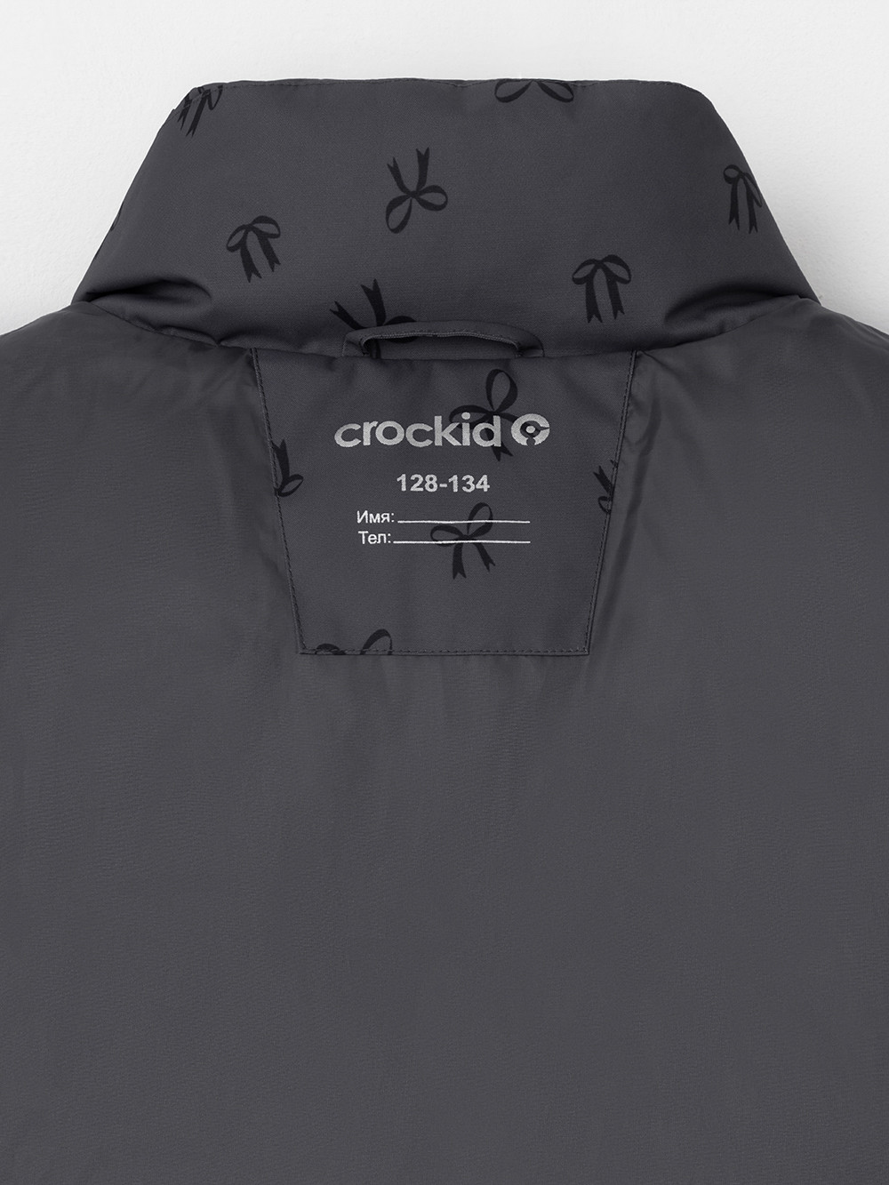 Куртка для девочки, артикул: ВК 32194/н/3 ГР, цвет: темно-серый, фото 9