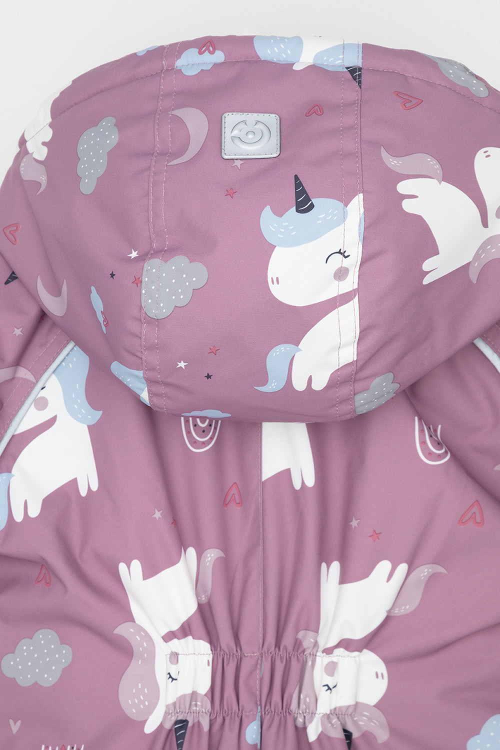 Комбинезоны утепленные для девочки, артикул: ВК 60113/н/6 УЗГ, цвет: фиолетовый, фото 9