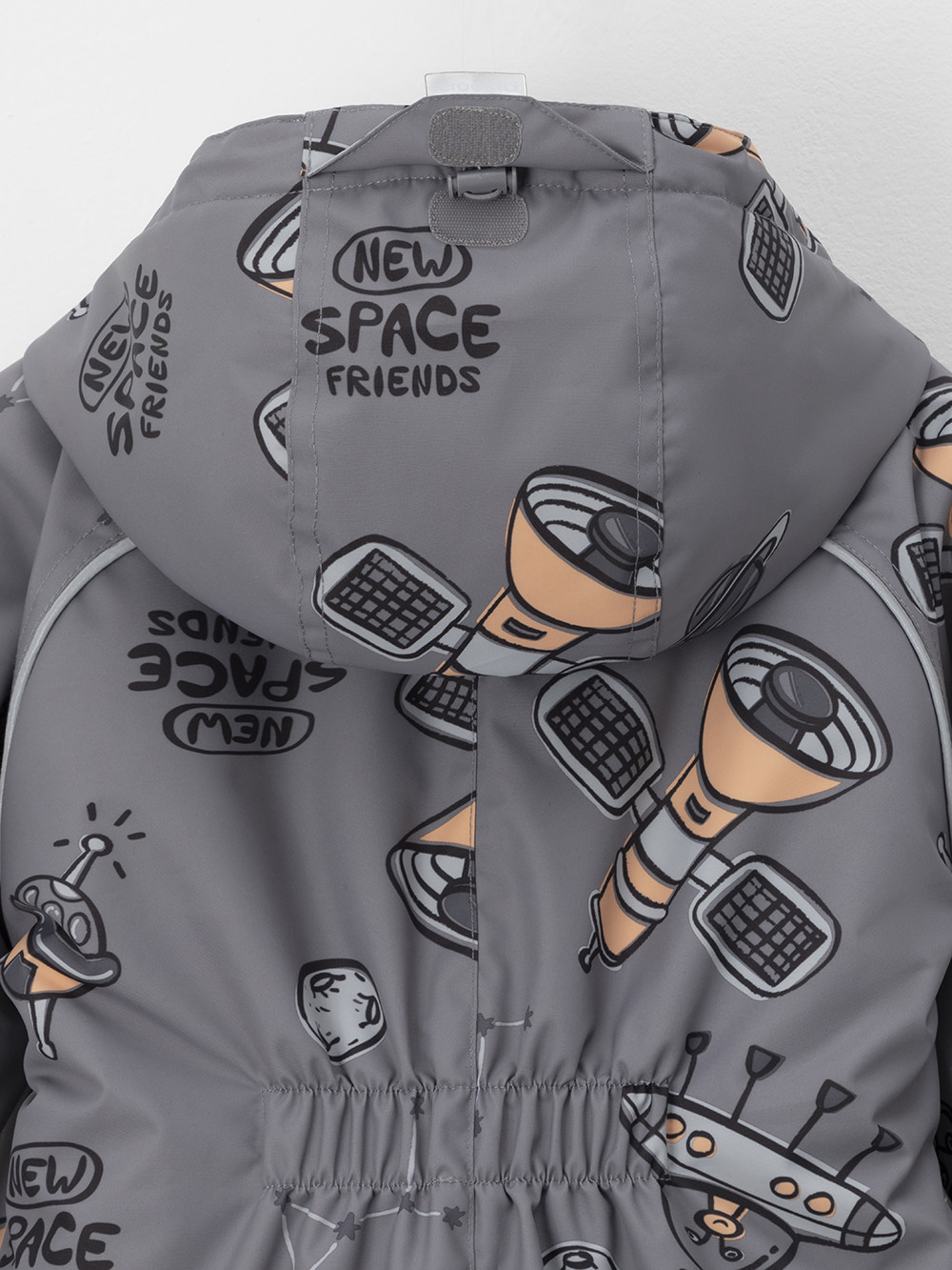 Комбинезоны утепленные для мальчика, артикул: ВК 60134/н/3 Ал, цвет: серый, фото 9