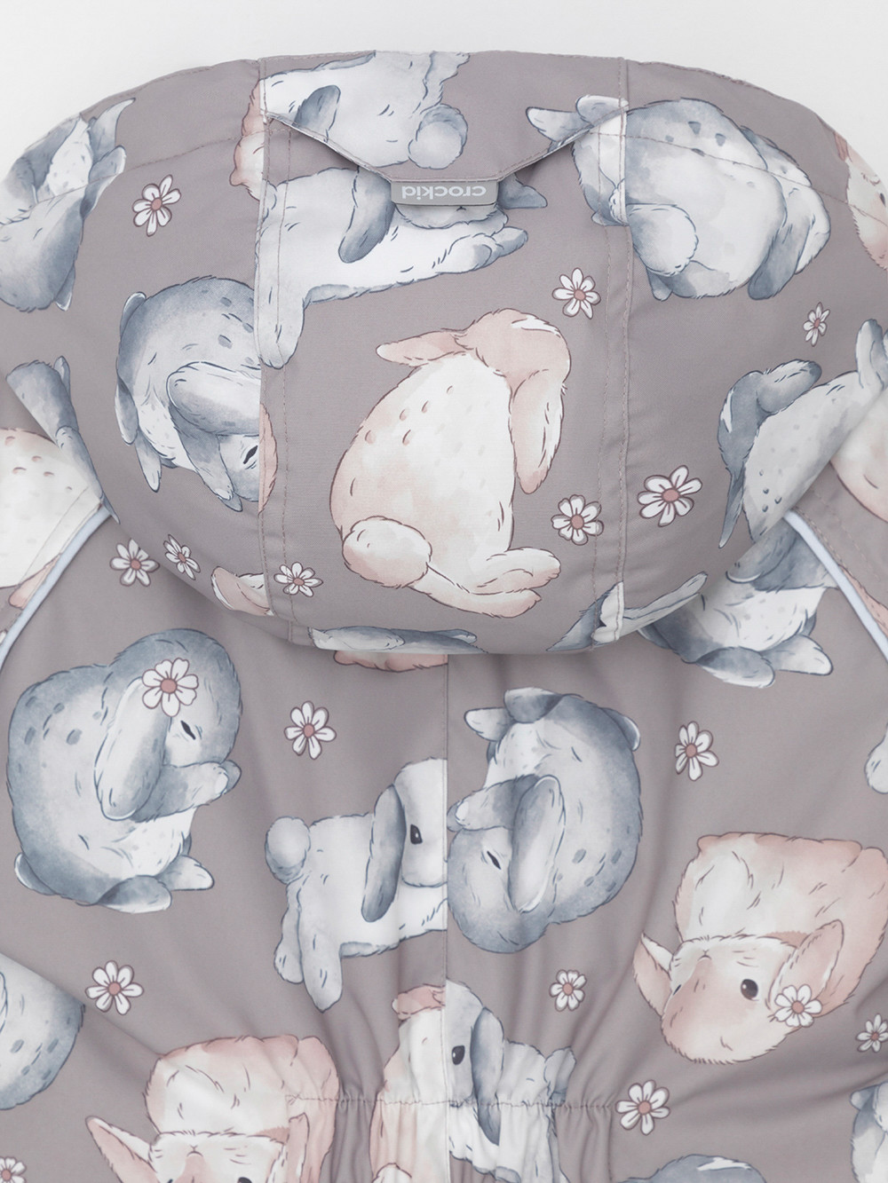 Комбинезоны утепленные для девочки, артикул: ВК 60085/н/55 Ал, цвет: кофейный, фото 9