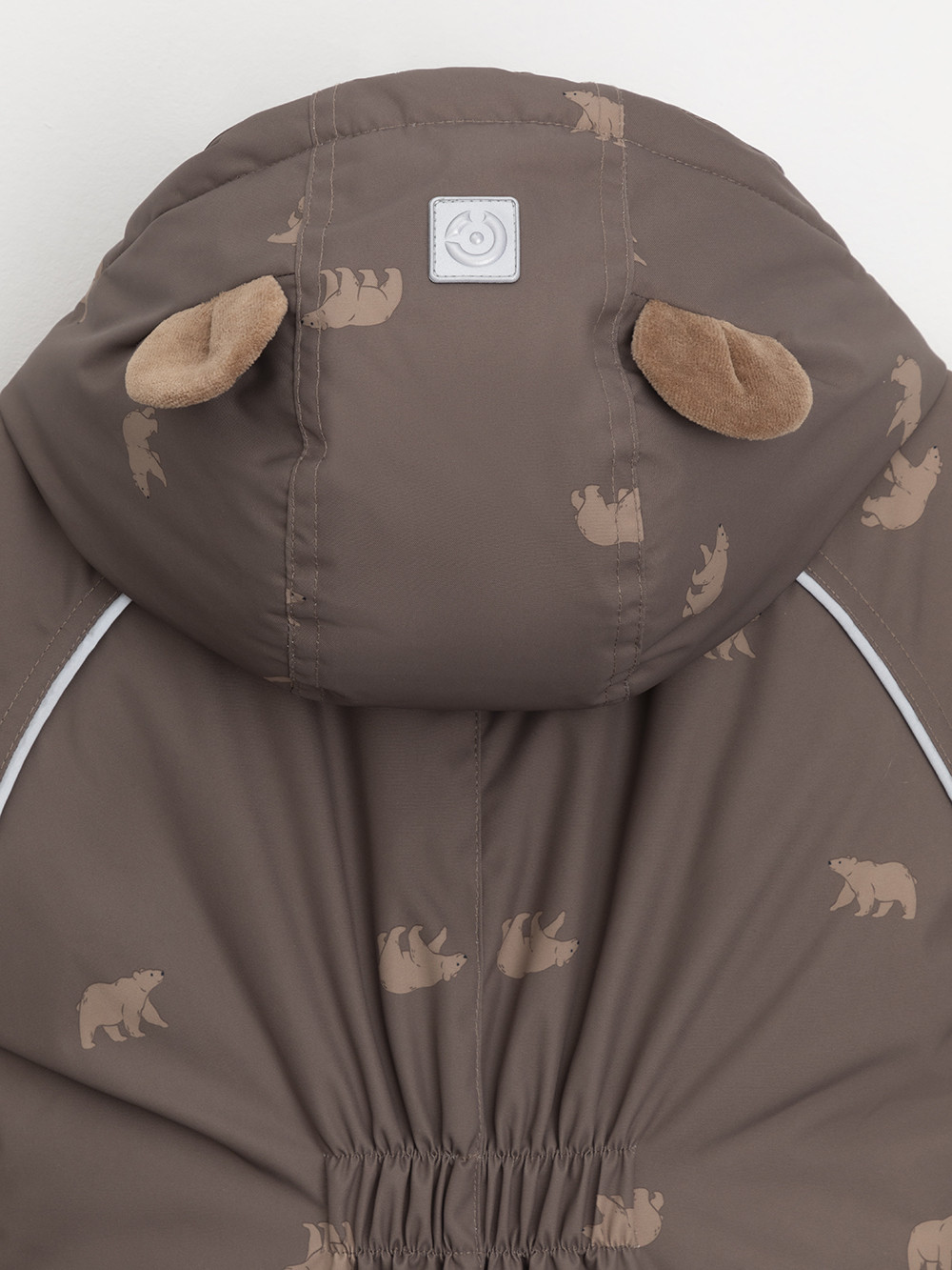 Комбинезоны утепленные для мальчика, артикул: ВК 60133/н/1 УЗГ, цвет: коричневый, фото 9