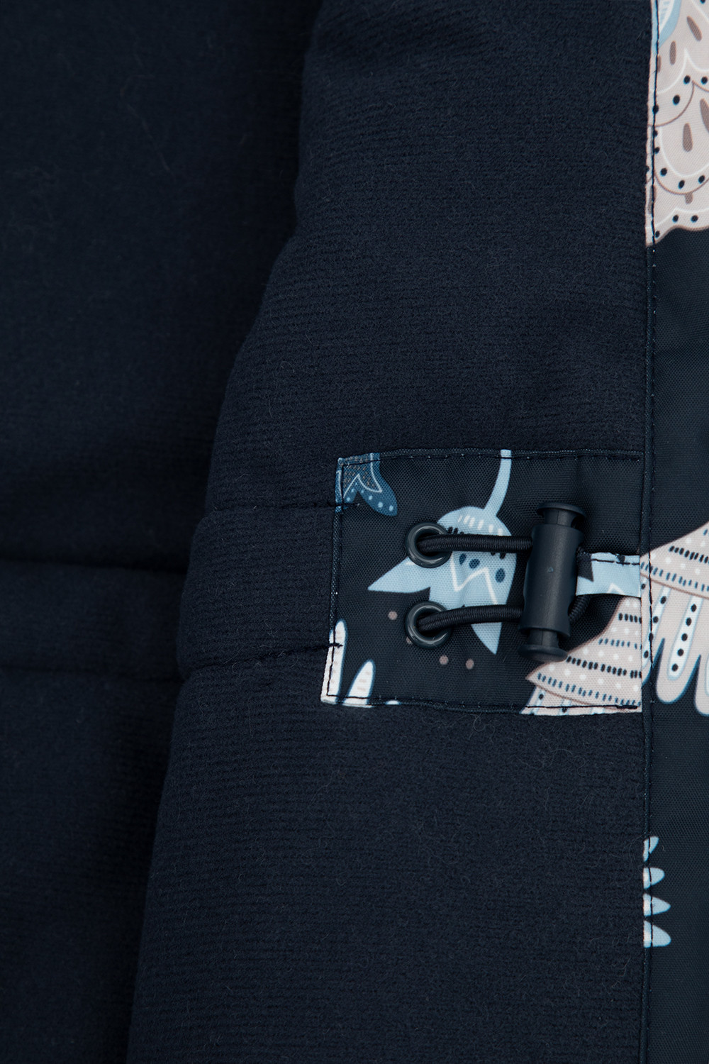 Пальто для девочки, артикул: ВК 38087/н/3 УЗГ, цвет: темно-синий, фото 9