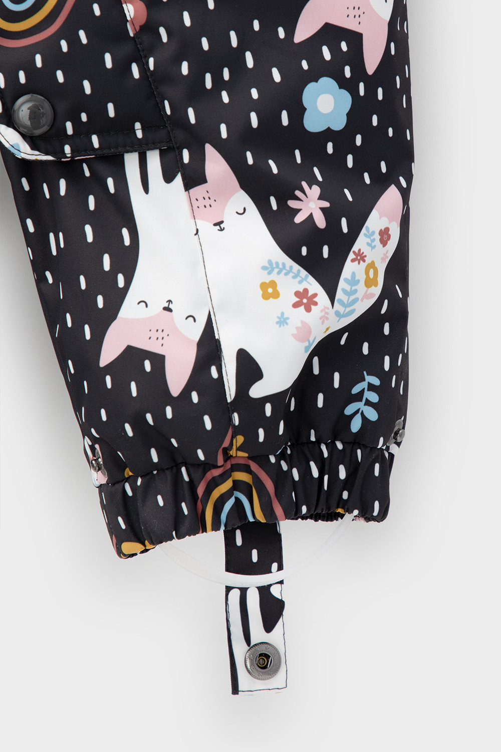 Комбинезоны утепленные для девочки, артикул: ВК 60032/н/29 Ал, цвет: темно-серый, фото 9