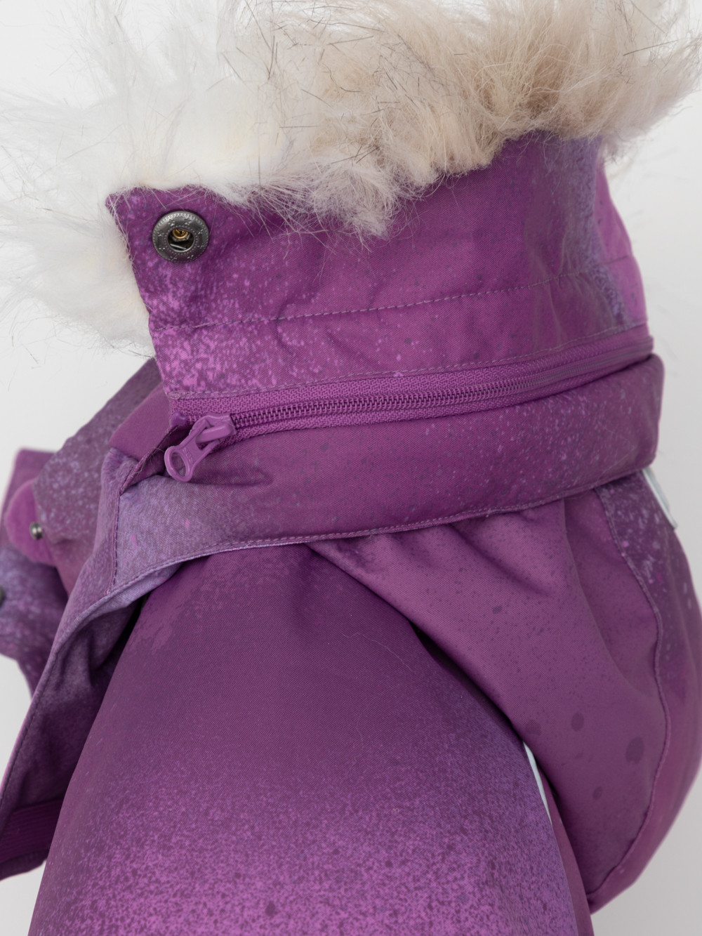 Комбинезоны утепленные для девочки, артикул: ВК 60098/н/9 ГР, цвет: фиолетовый, фото 10