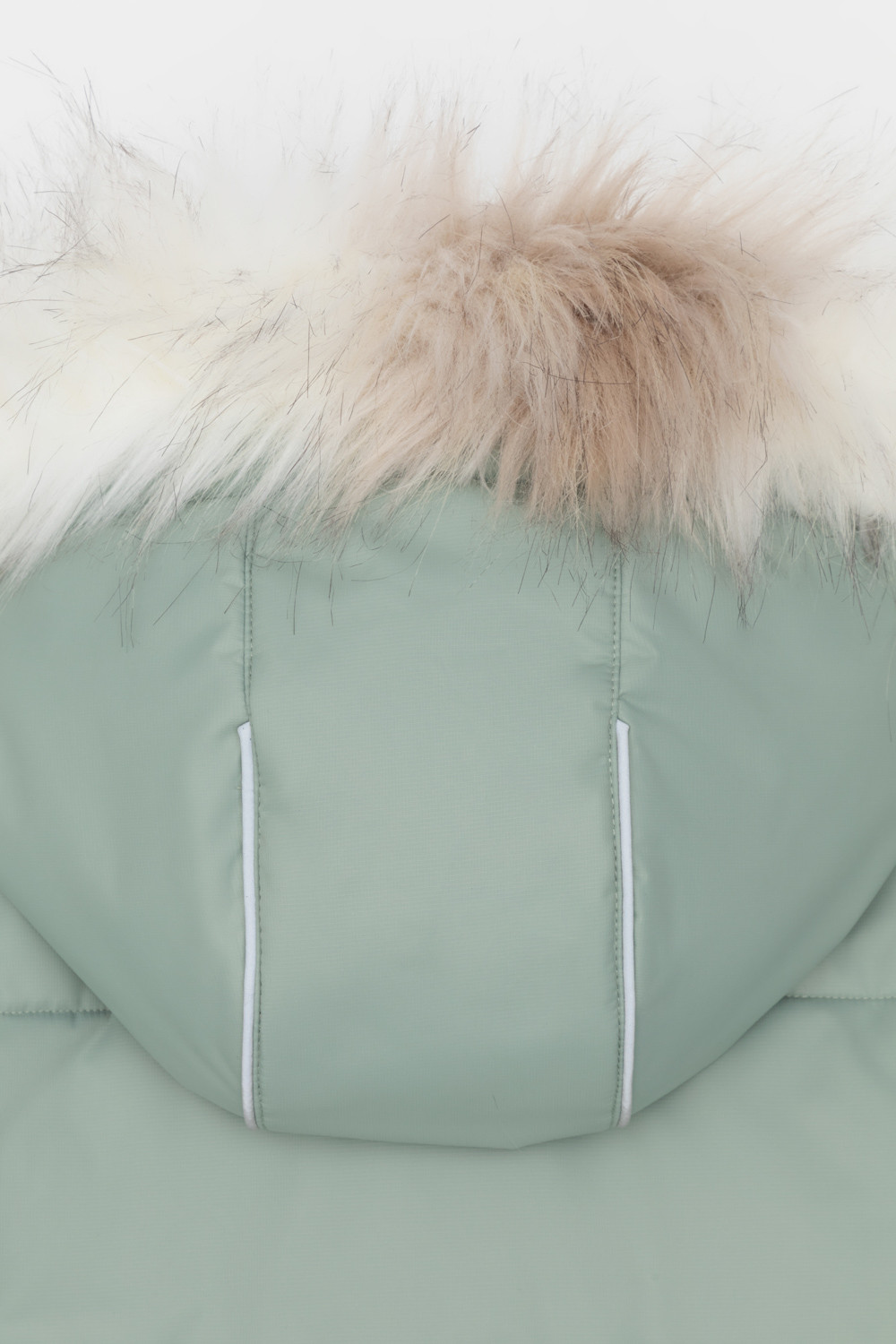 Пальто для девочки, артикул: ВК 38094/8 УЗГ, цвет: зеленый, фото 10