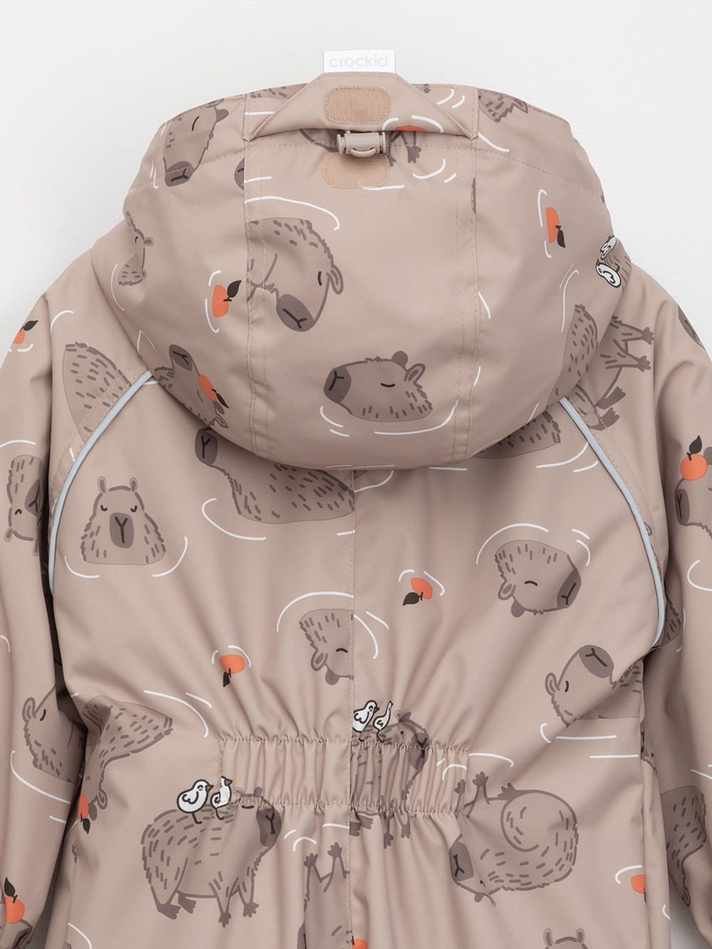 Комбинезоны утепленные для мальчика, артикул: ВК 60088/н/25 Ал, цвет: бежевый, фото 10