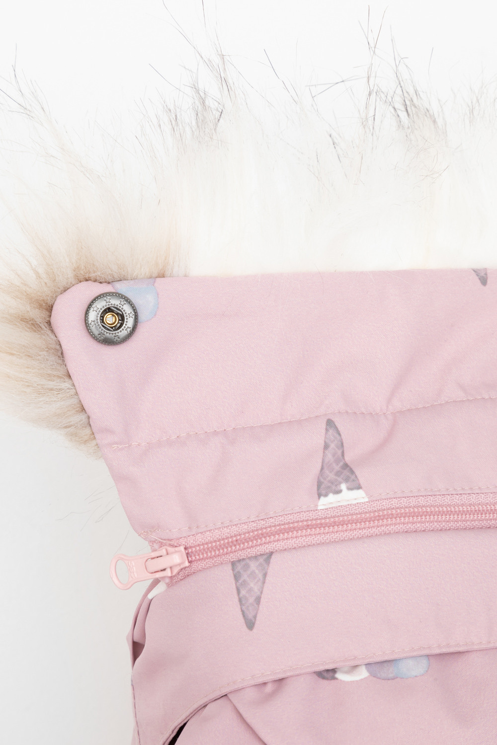 Комбинезоны утепленные для девочки, артикул: ВК 60105/н/8 ГР, цвет: розовый, фото 10