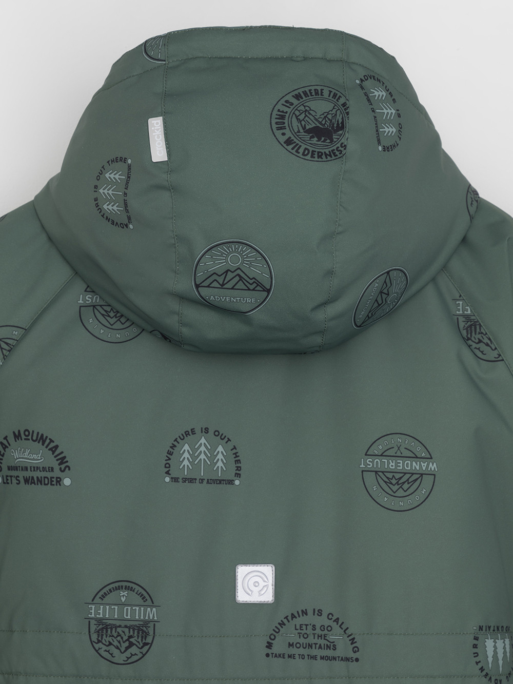 Комбинезоны утепленные для мальчика, артикул: ВК 60127/н/5 УЗГ, цвет: зеленый, фото 10