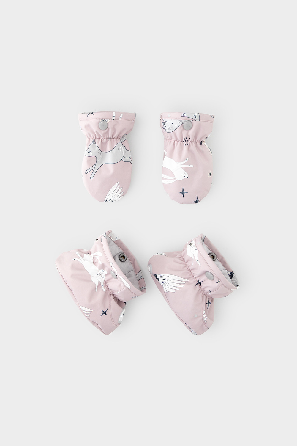 Комбинезоны утепленные для девочки, артикул: ВК 60032/н/30 Ал, цвет: розовый, фото 10