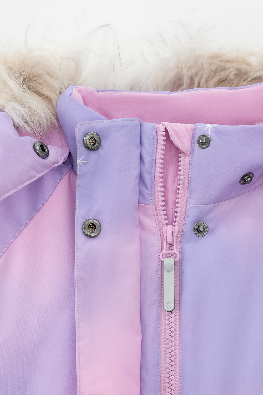 Комбинезоны утепленные для девочки, артикул: ВК 60120/н/4 ГР, цвет: розовый, фото 10