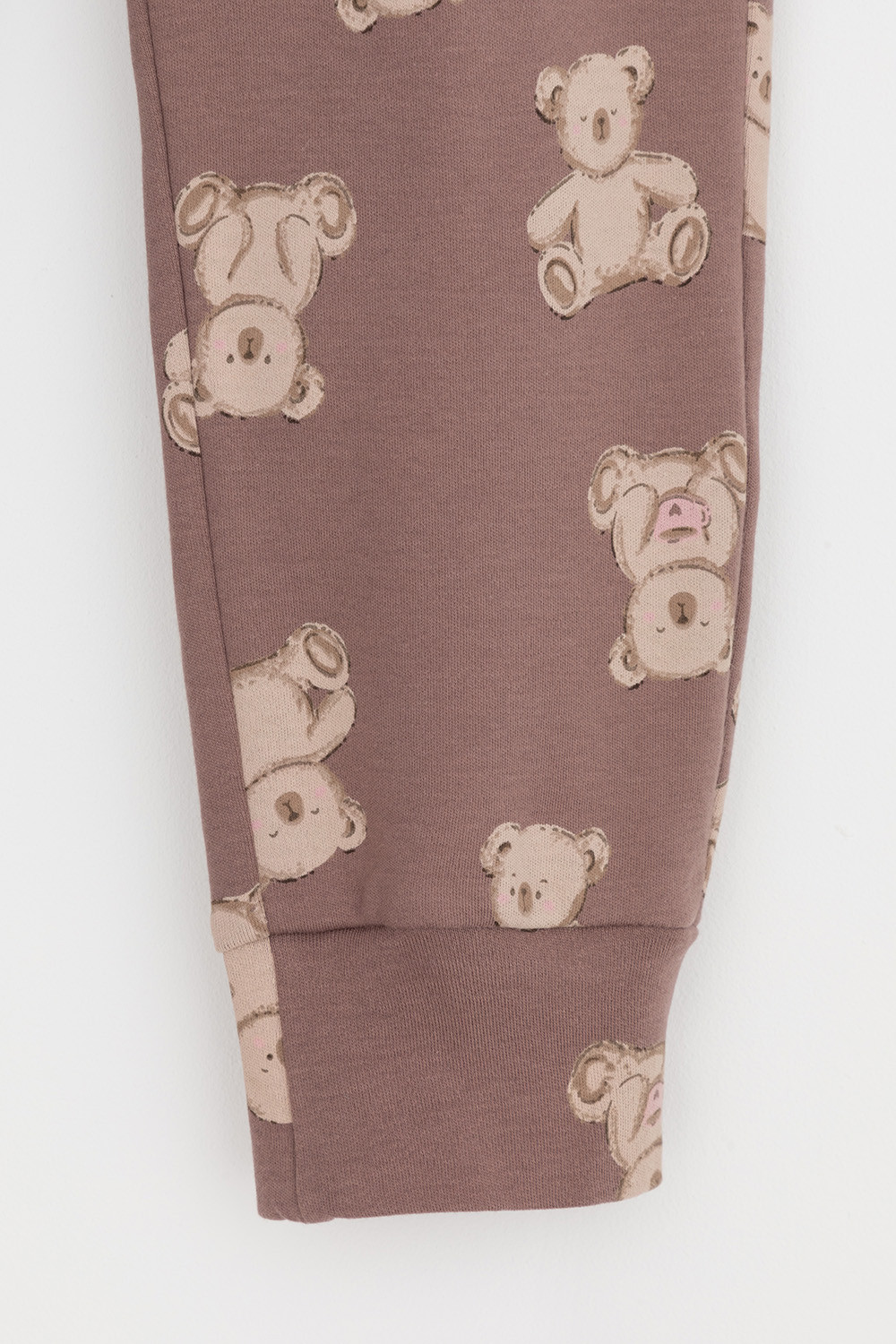 Пижама для девочки, артикул: К 1552, цвет: коричневый, фото 10