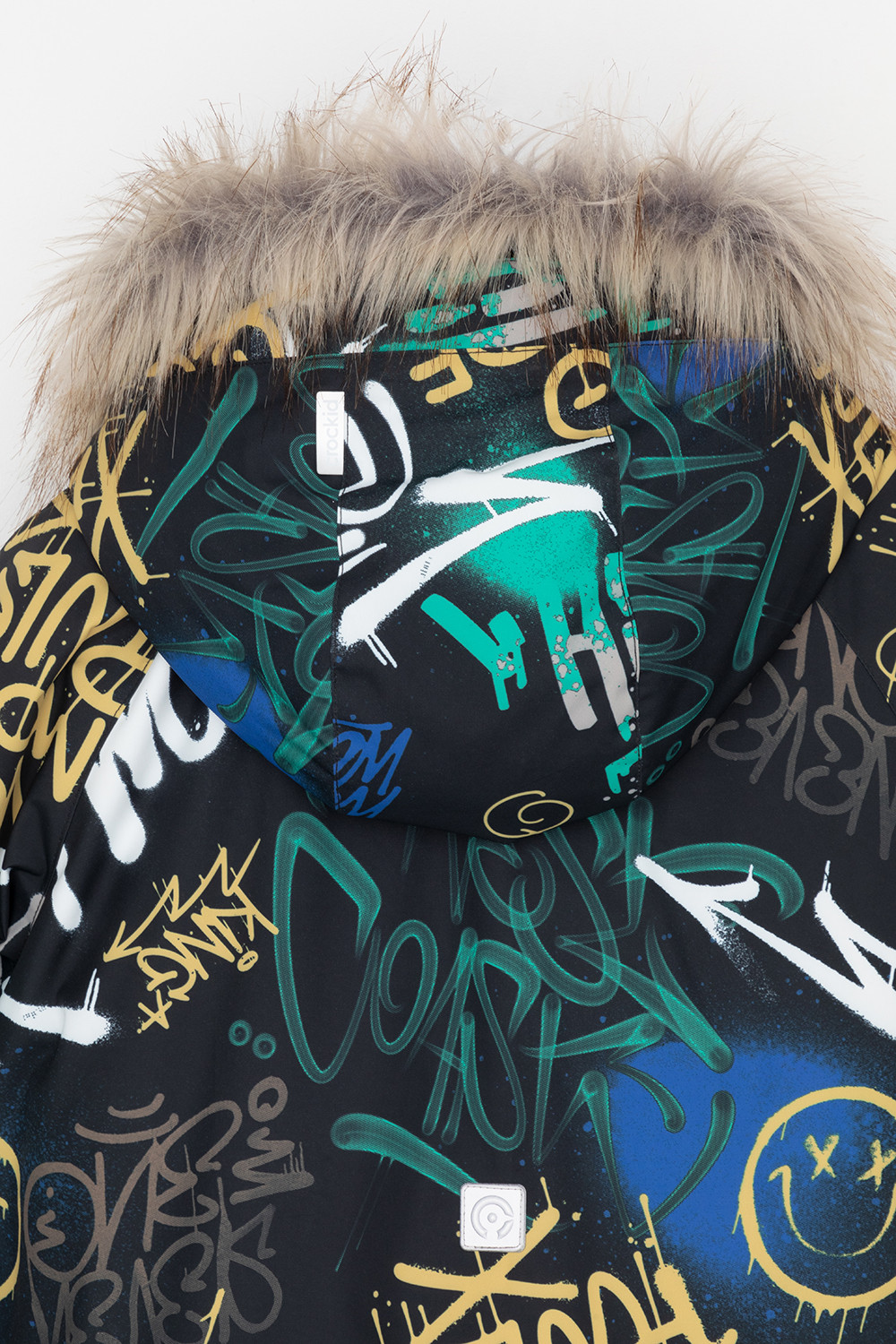 Комбинезоны утепленные для мальчика, артикул: ВК 60120/н/7 ГР, цвет: черный3, фото 10