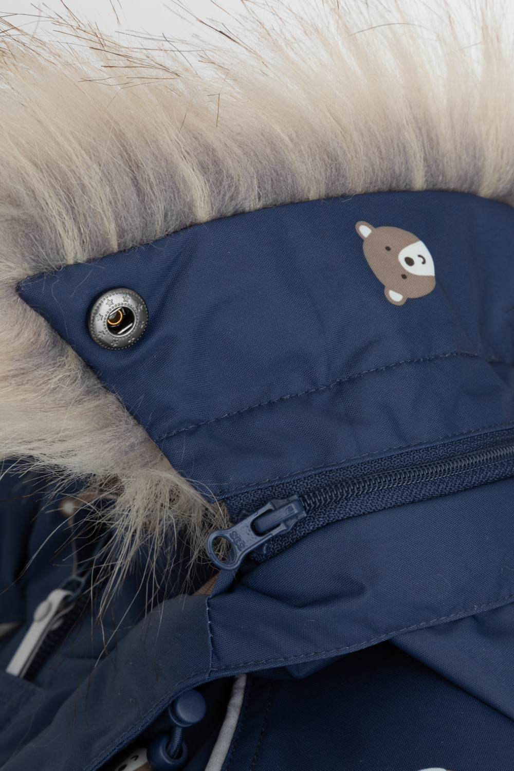 Комбинезоны утепленные для мальчика, артикул: ВК 60116/н/12 ГР, цвет: темно-синий, фото 10