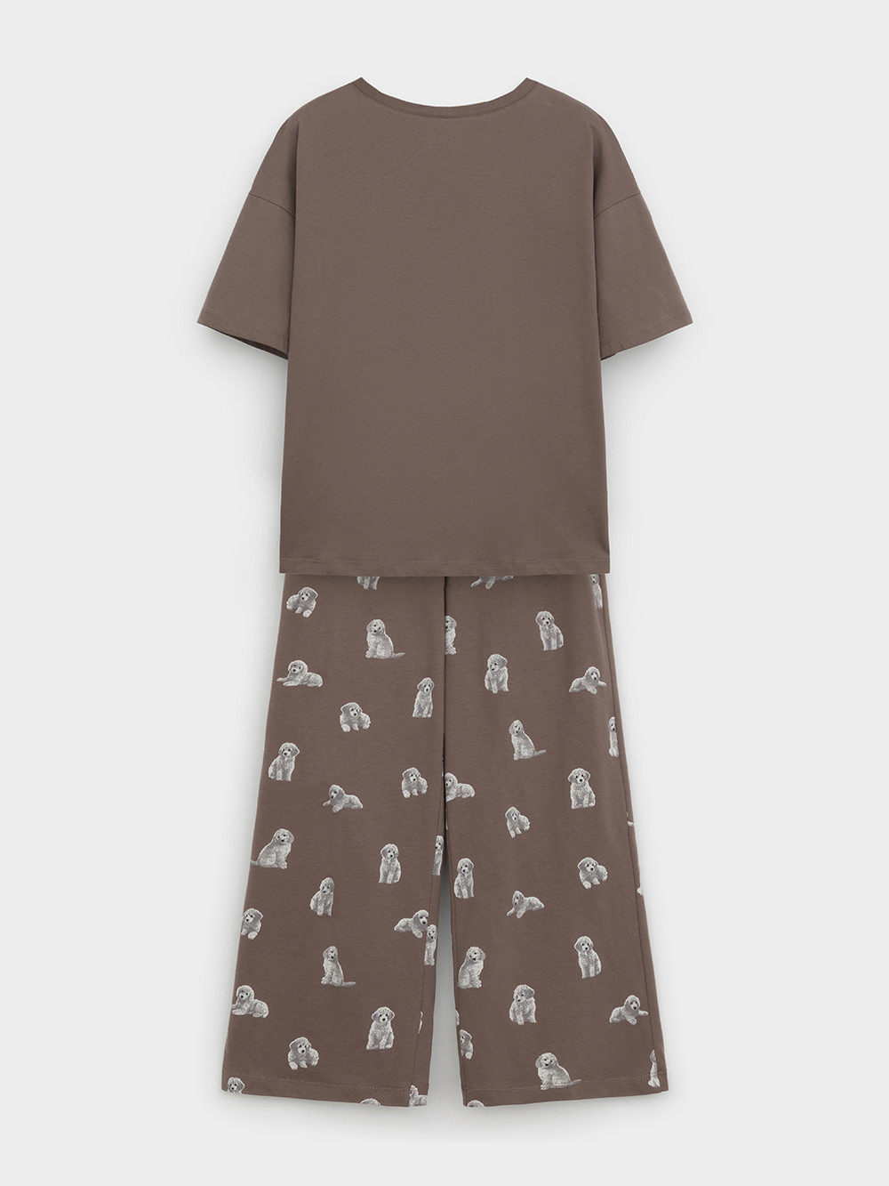 Пижама для девочки, артикул: МП 1657, цвет: коричневый, фото 10
