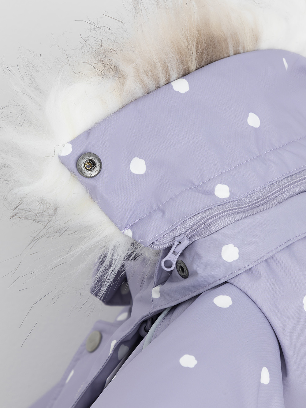 Комбинезоны утепленные для девочки, артикул: ВК 60103/н/6 УЗГ, цвет: фиолетовый, фото 10