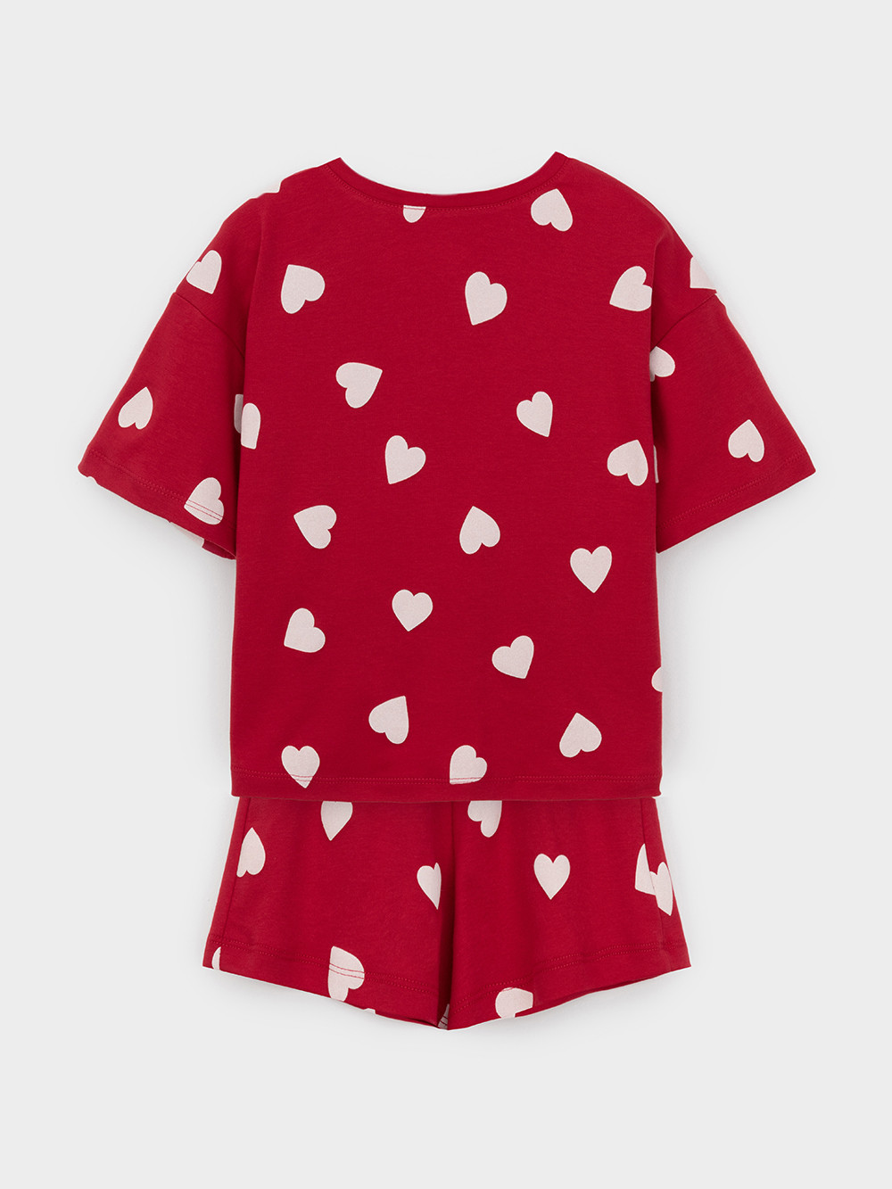 Пижама для девочки, артикул: МП 1655, цвет: красный, фото 10