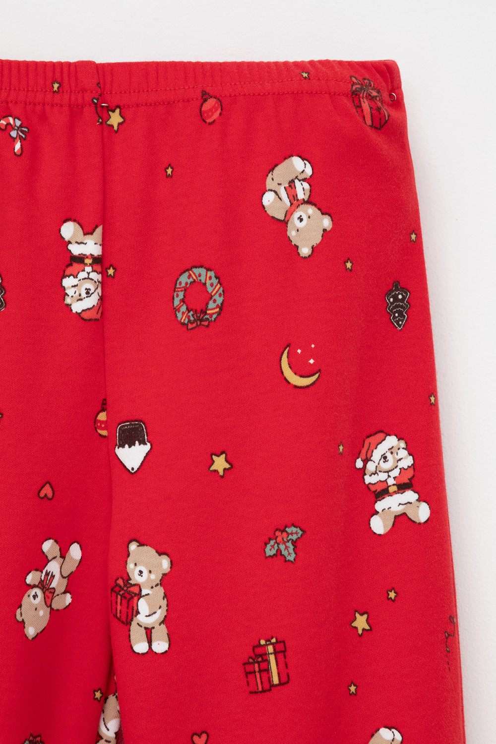 Пижама для девочки, артикул: К 1541, цвет: красный, фото 10