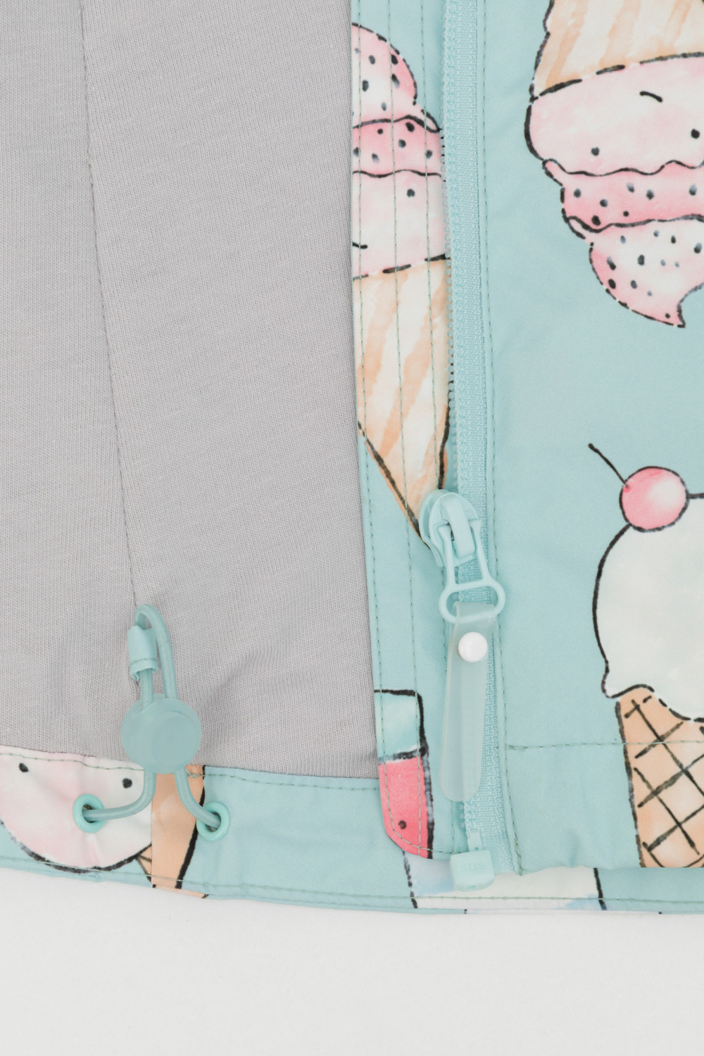 Куртка для девочки, артикул: ВК 32144/н/6 Ал, цвет: голубой, фото 10