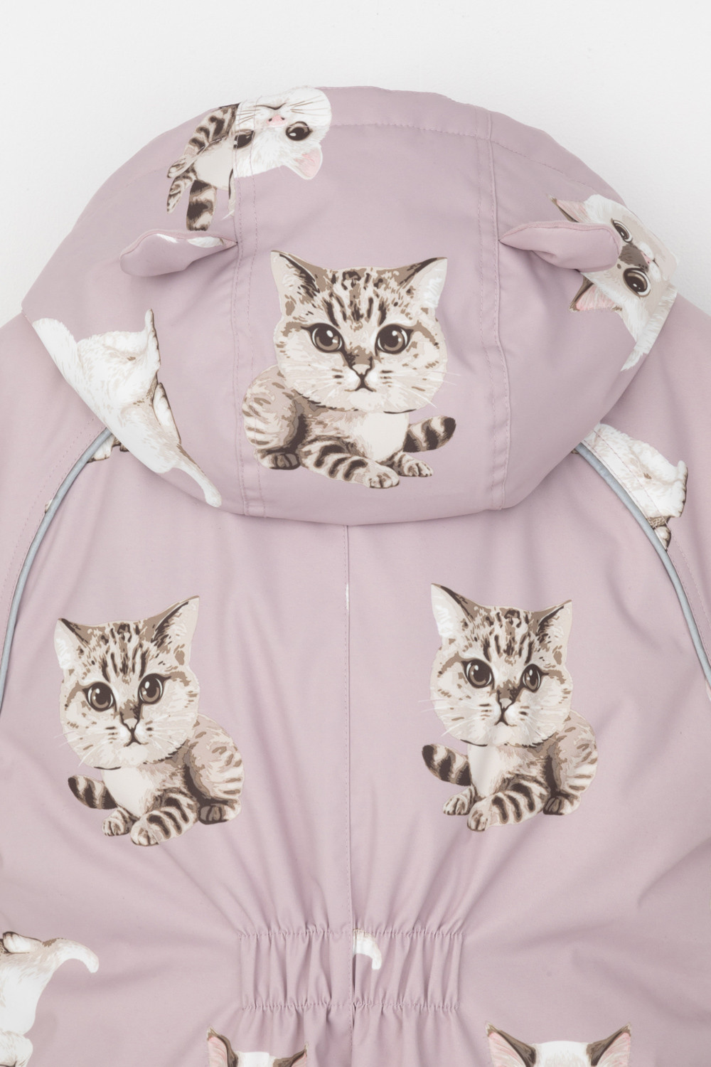 Комбинезоны утепленные для девочки, артикул: ВК 60117/н/1 ГР, цвет: светло-розовый, фото 10