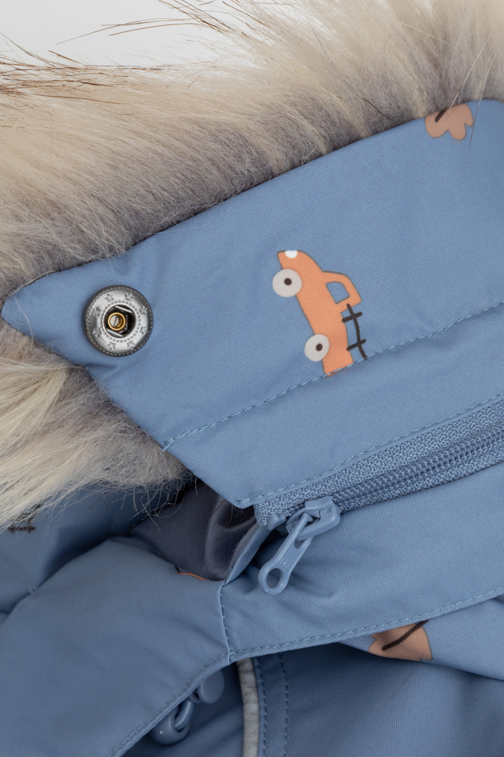 Комбинезоны утепленные для мальчика, артикул: ВК 60116/н/10 ГР, цвет: голубой, фото 10