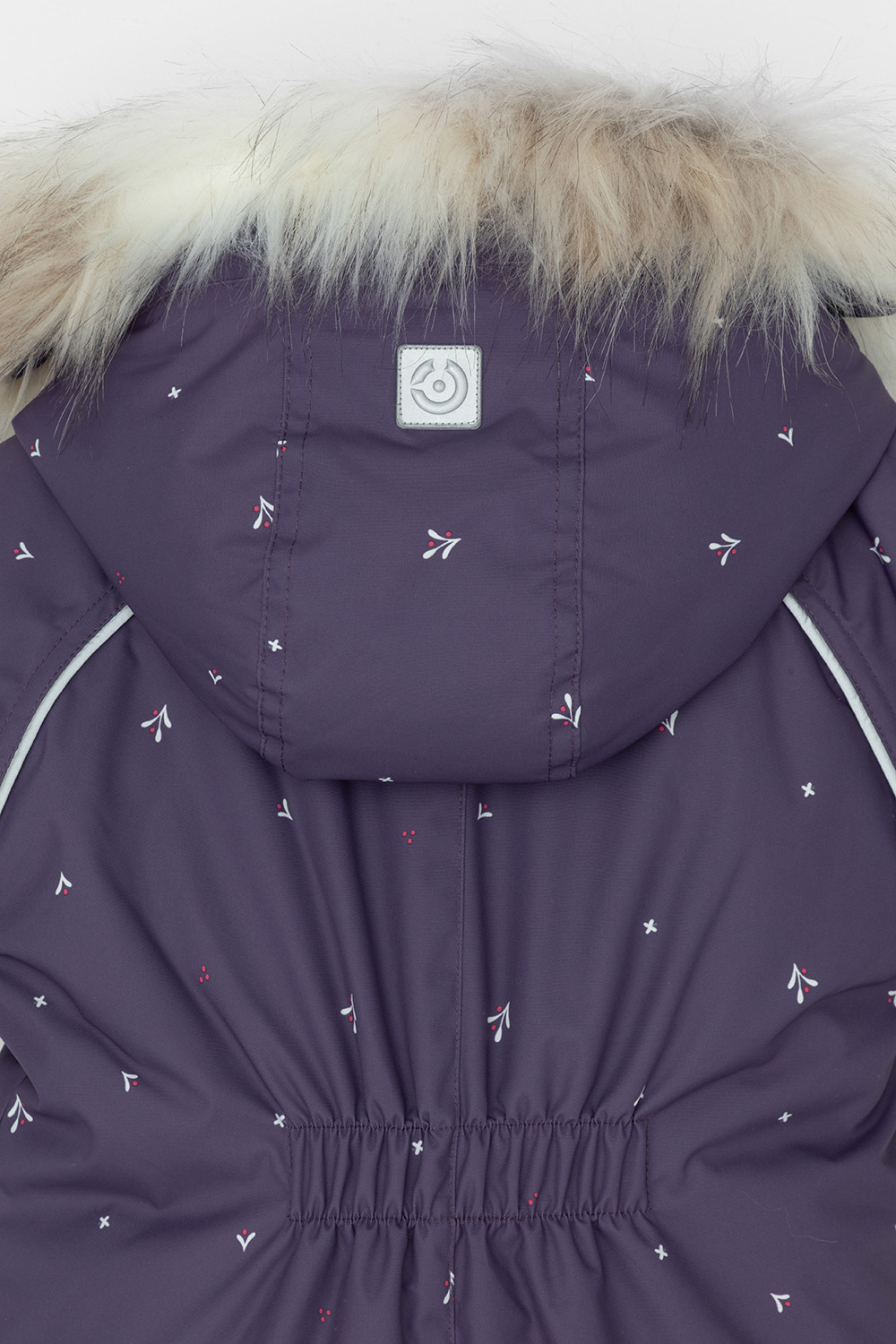 Комбинезоны утепленные для девочки, артикул: ВК 60116/н/4 Ал, цвет: фиолетовый, фото 10