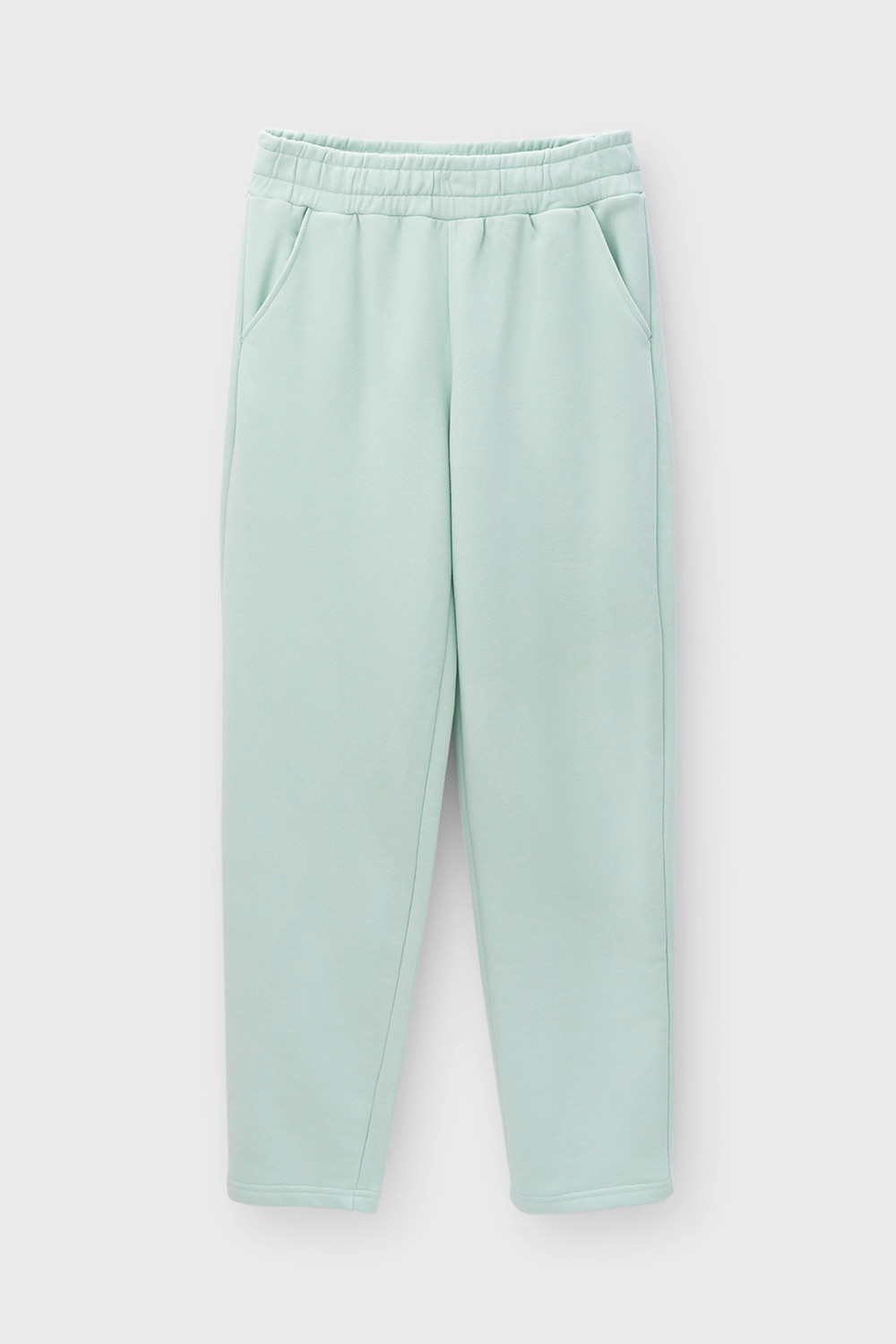 Брюки подростковые для девочки, артикул: КБ 400554, цвет: голубой