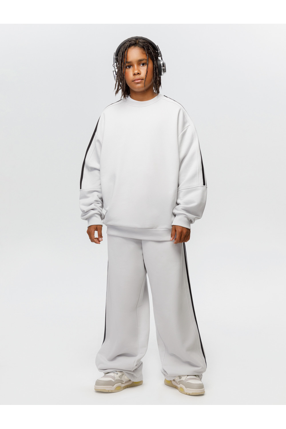 Брюки подростковые, артикул: КБ 400895, цвет: светло-серый5