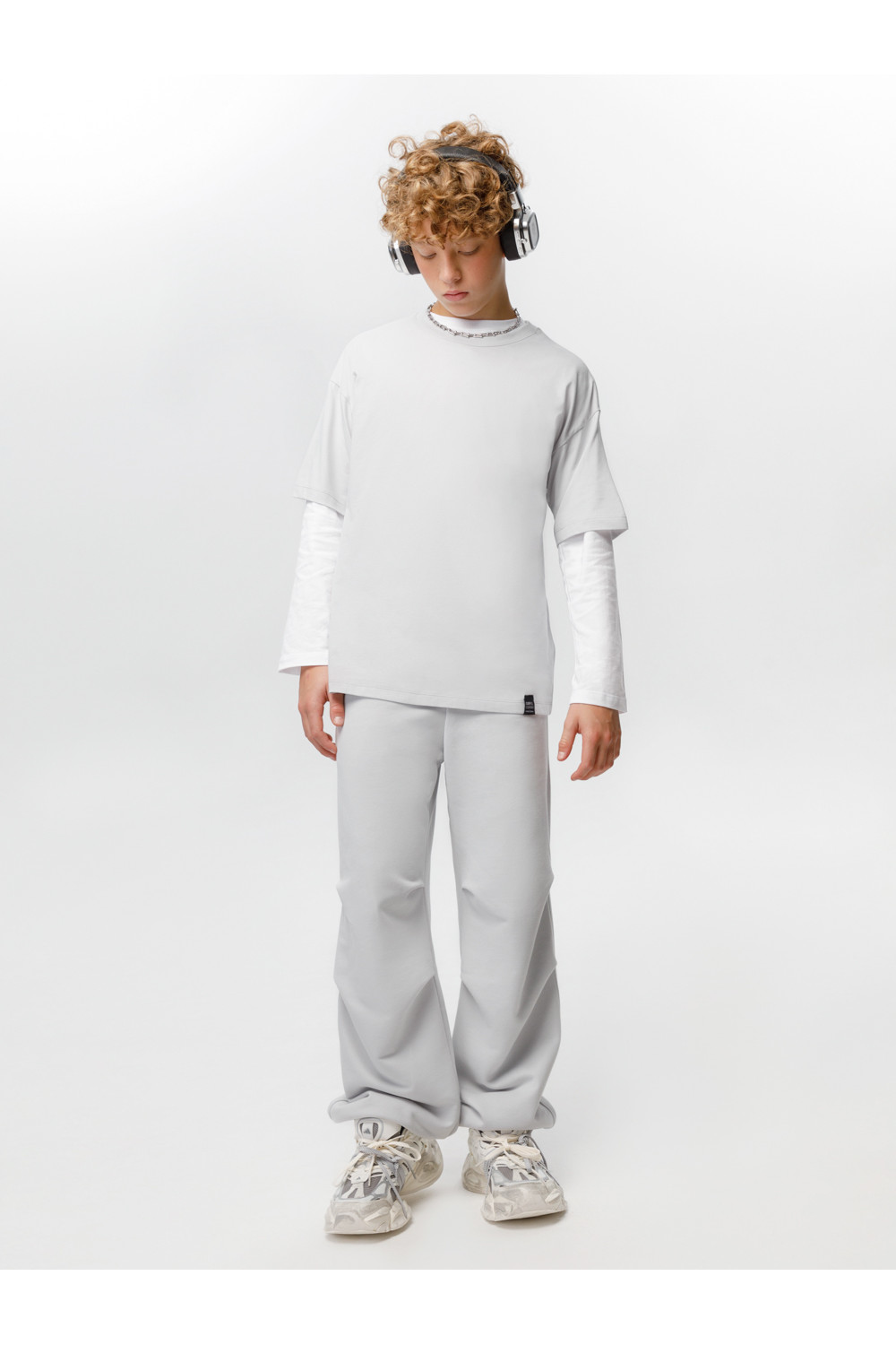 Футболки подростковые, артикул: КБ 302922, цвет: светло-серый5