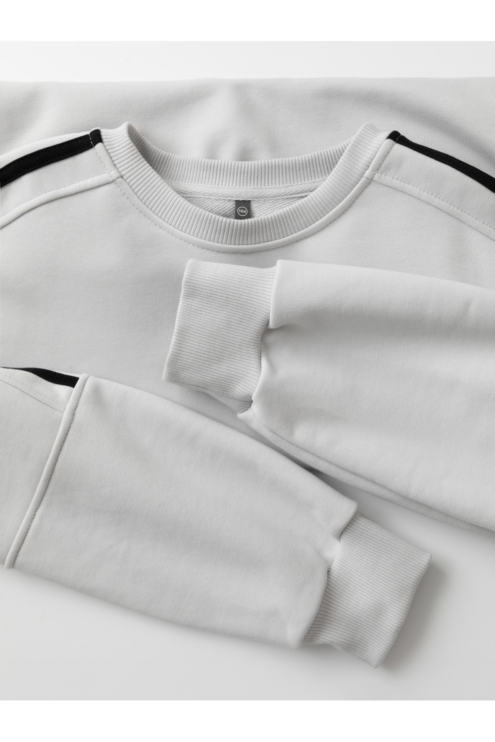 Свитшоты подростковые, артикул: КБ 302930, цвет: светло-серый5, фото 11