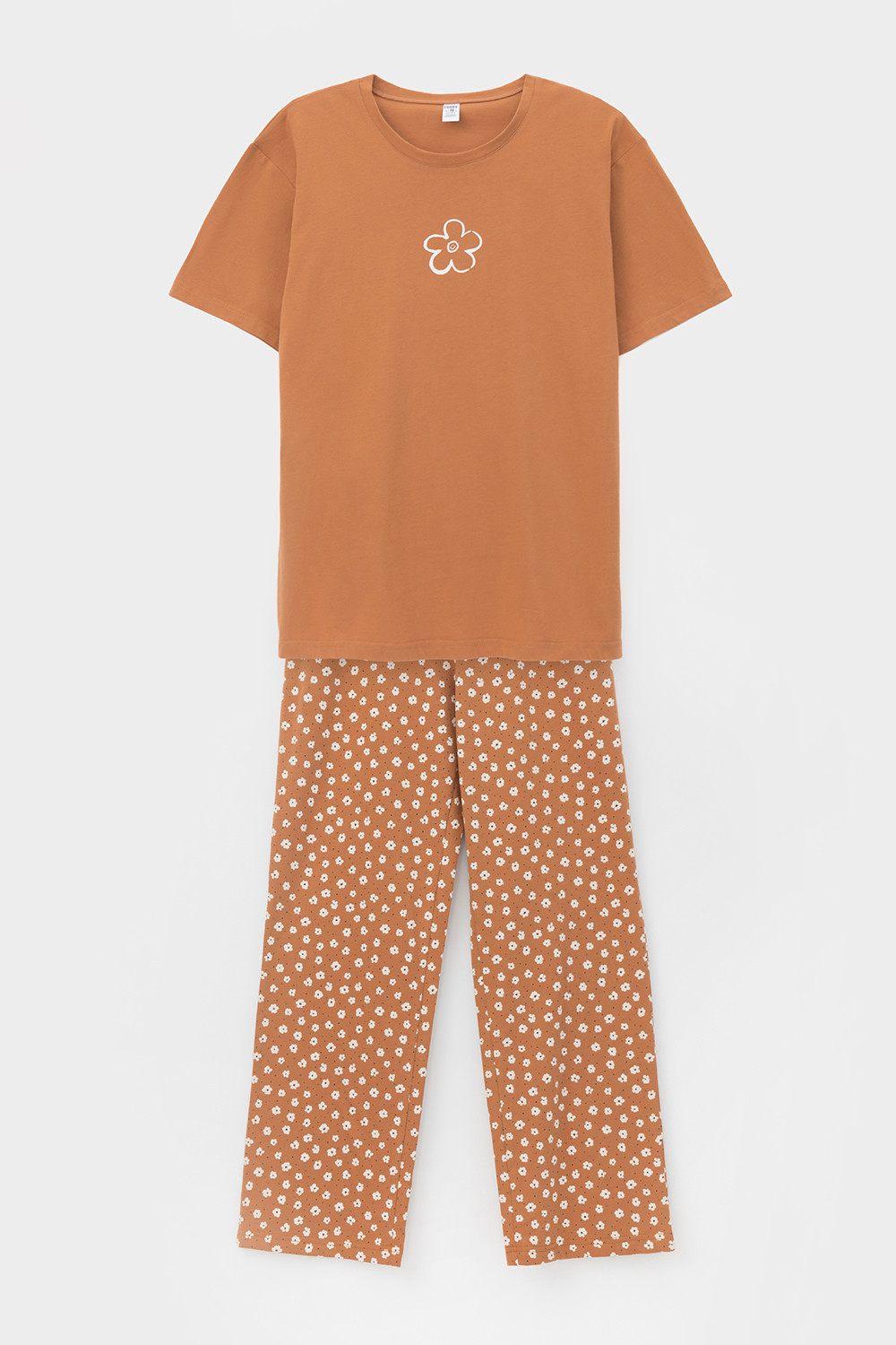 Пижамы для девочки, артикул: КБ 2818, цвет: коричневый, фото 2