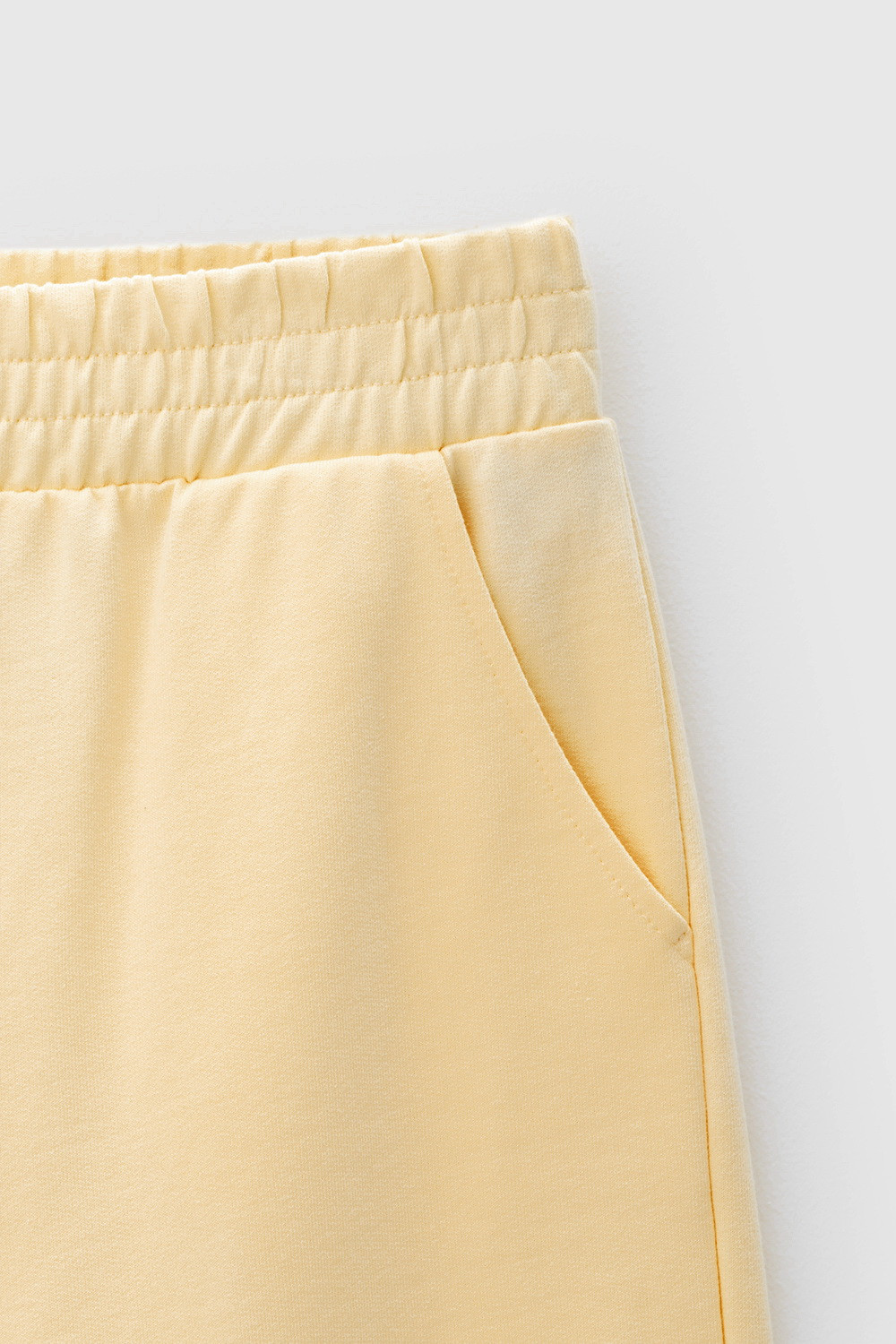 Брюки подростковые для девочки, артикул: КБ 400554, цвет: желтый, фото 2