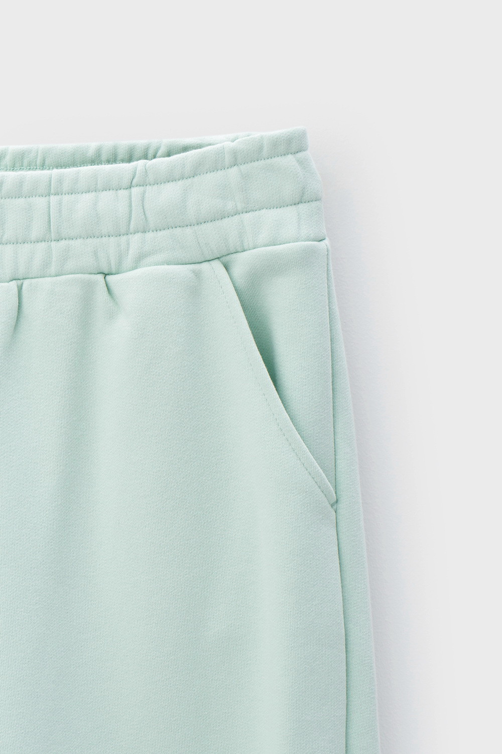 Брюки подростковые для девочки, артикул: КБ 400554, цвет: голубой, фото 2