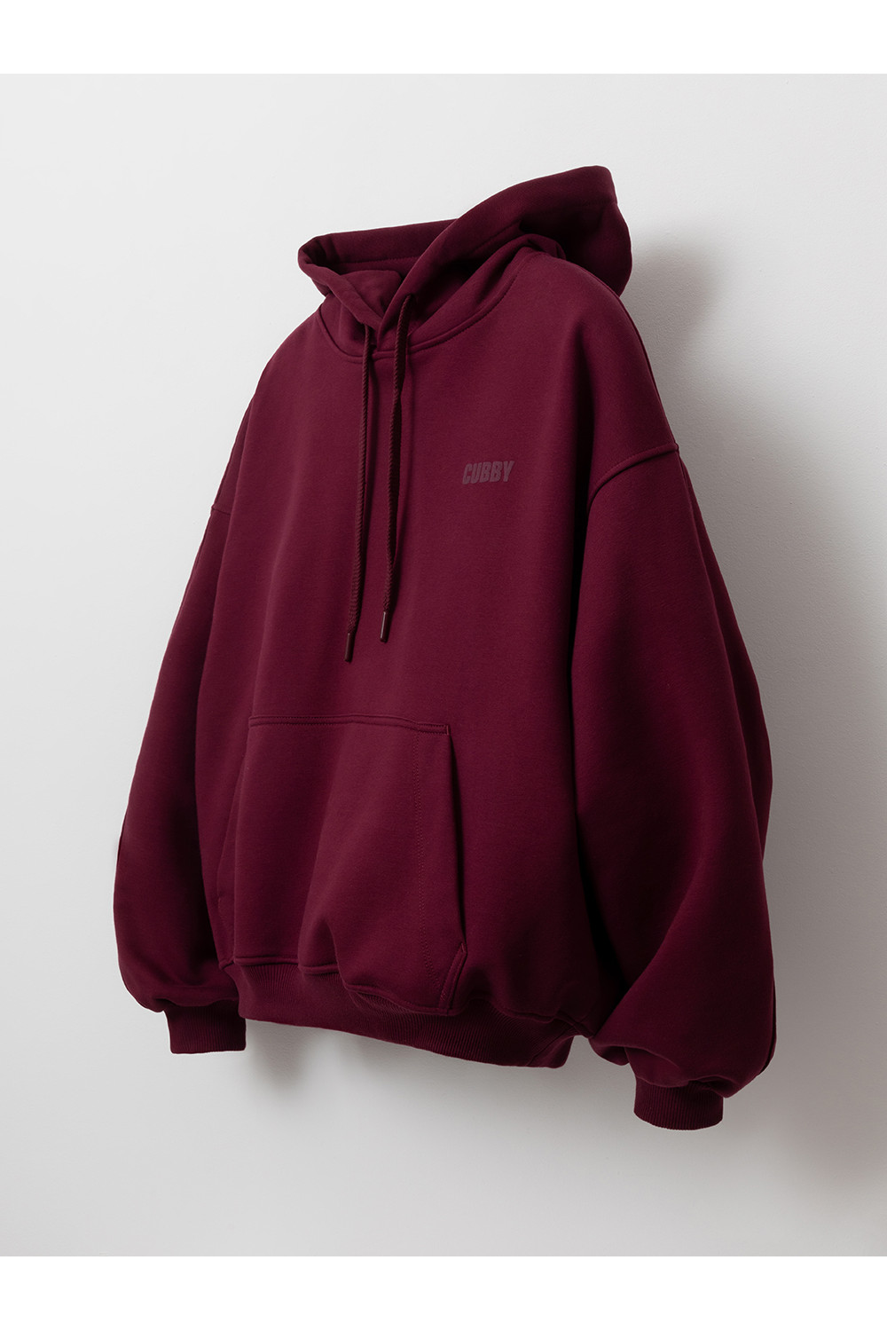 Худи подростковые, артикул: КБ 302927, цвет: бордовый, фото 2