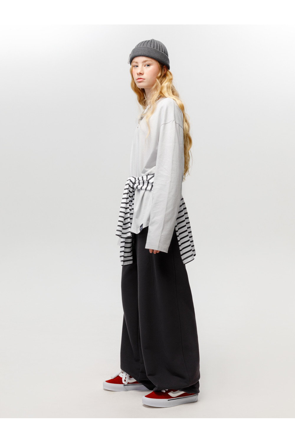 Лонгсливы подростковые, артикул: КБ 302925, цвет: светло-серый5, фото 3