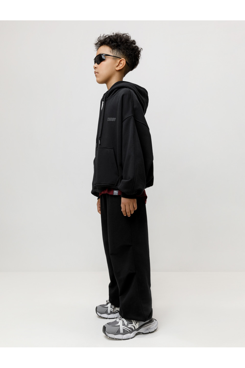 Брюки подростковые, артикул: КБ 400893, цвет: черный3, фото 3