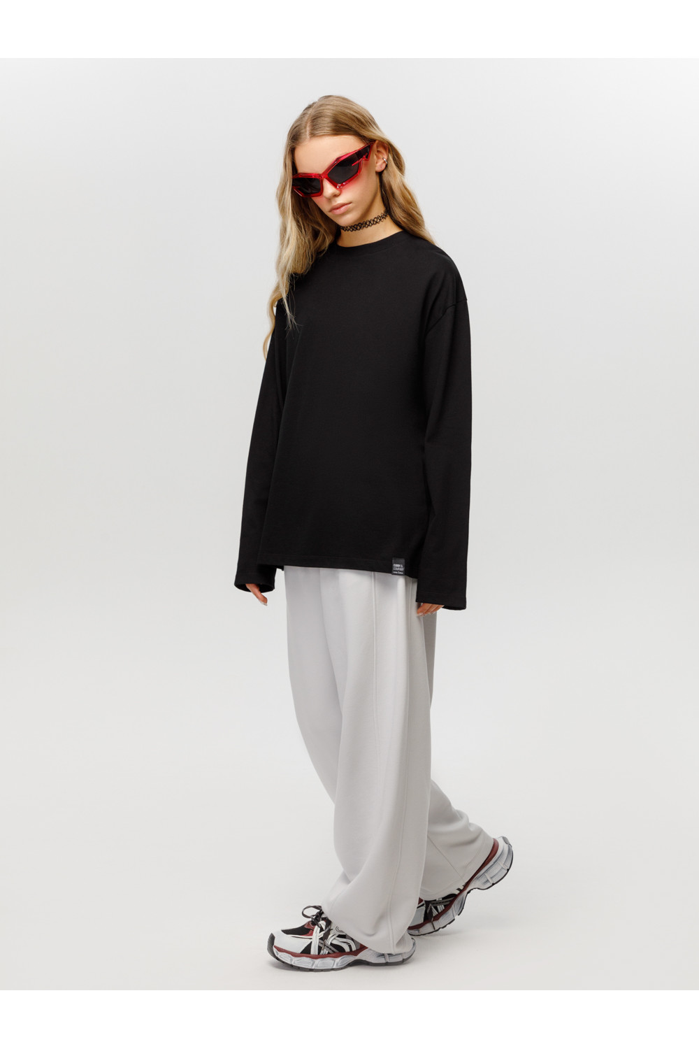 Лонгсливы подростковые, артикул: КБ 302925, цвет: черный3, фото 3