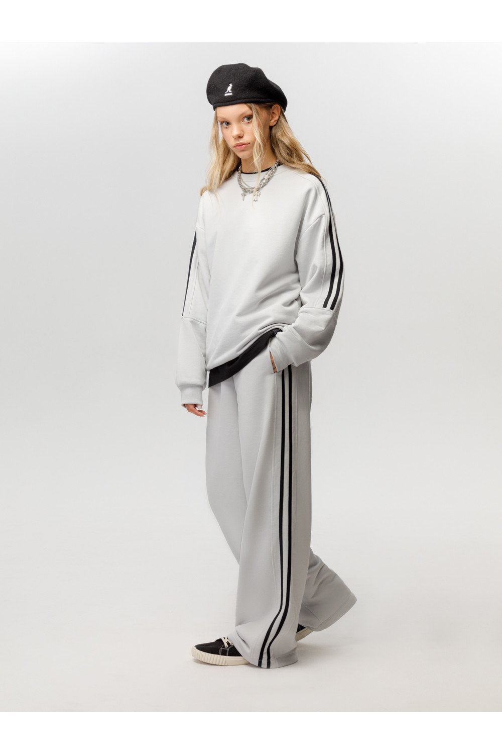 Свитшоты подростковые, артикул: КБ 302930, цвет: светло-серый5, фото 3