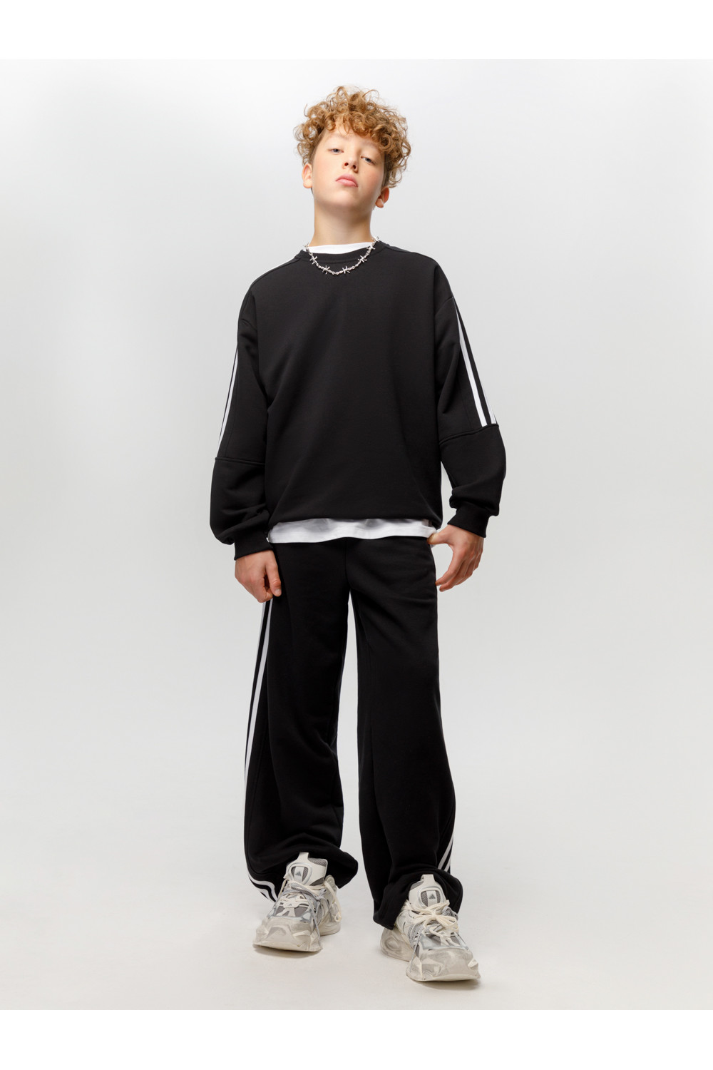 Свитшоты подростковые, артикул: КБ 302930, цвет: черный3, фото 3