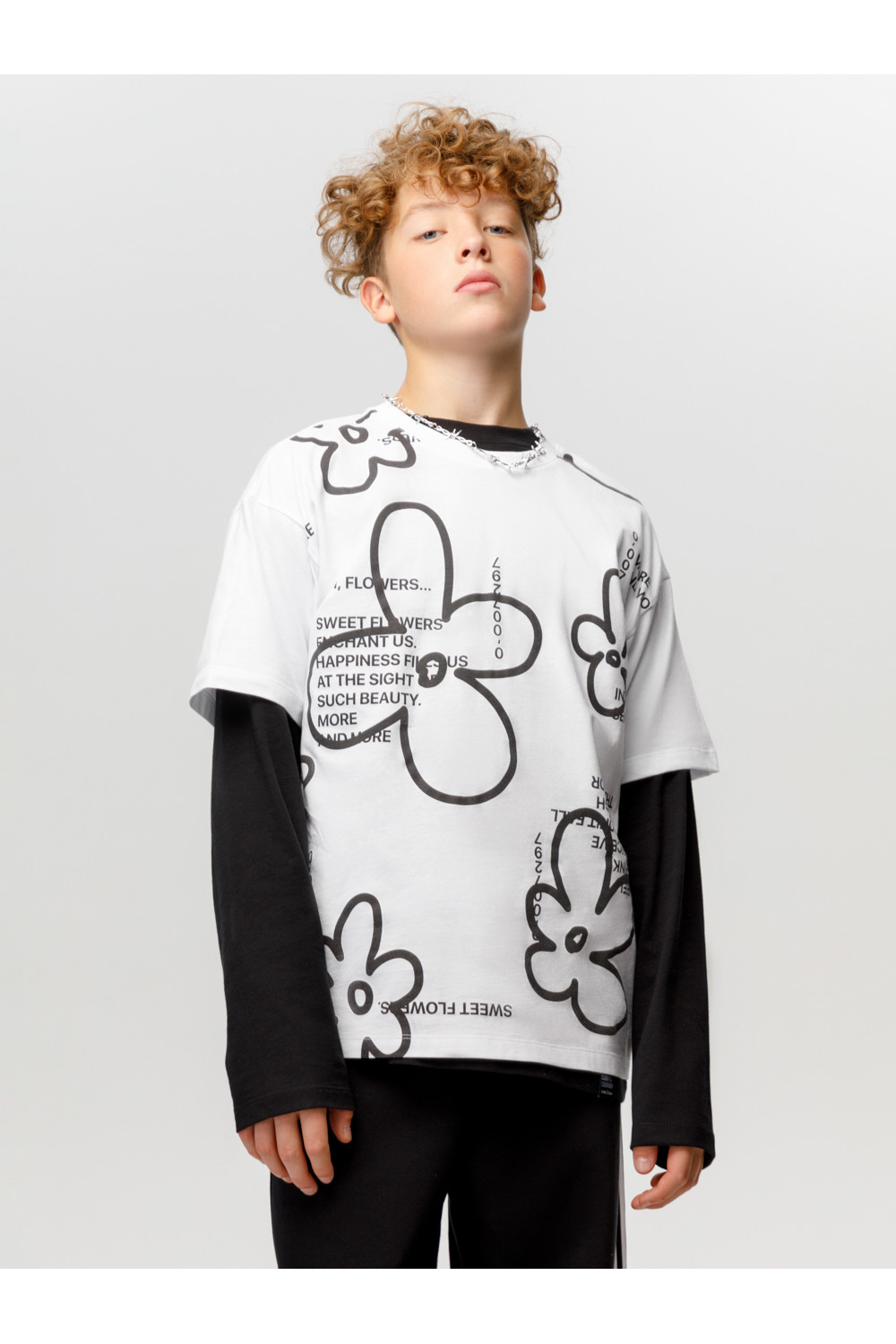 Футболки подростковые, артикул: КБ 302923, цвет: белый, фото 3