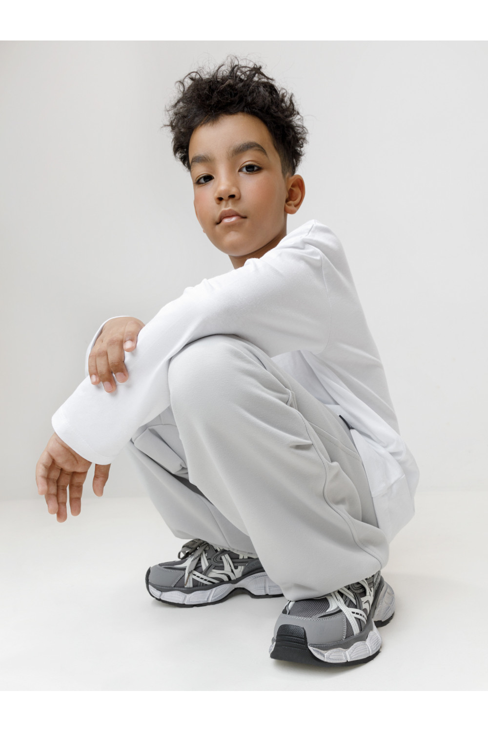 Брюки подростковые, артикул: КБ 400893, цвет: светло-серый5, фото 4