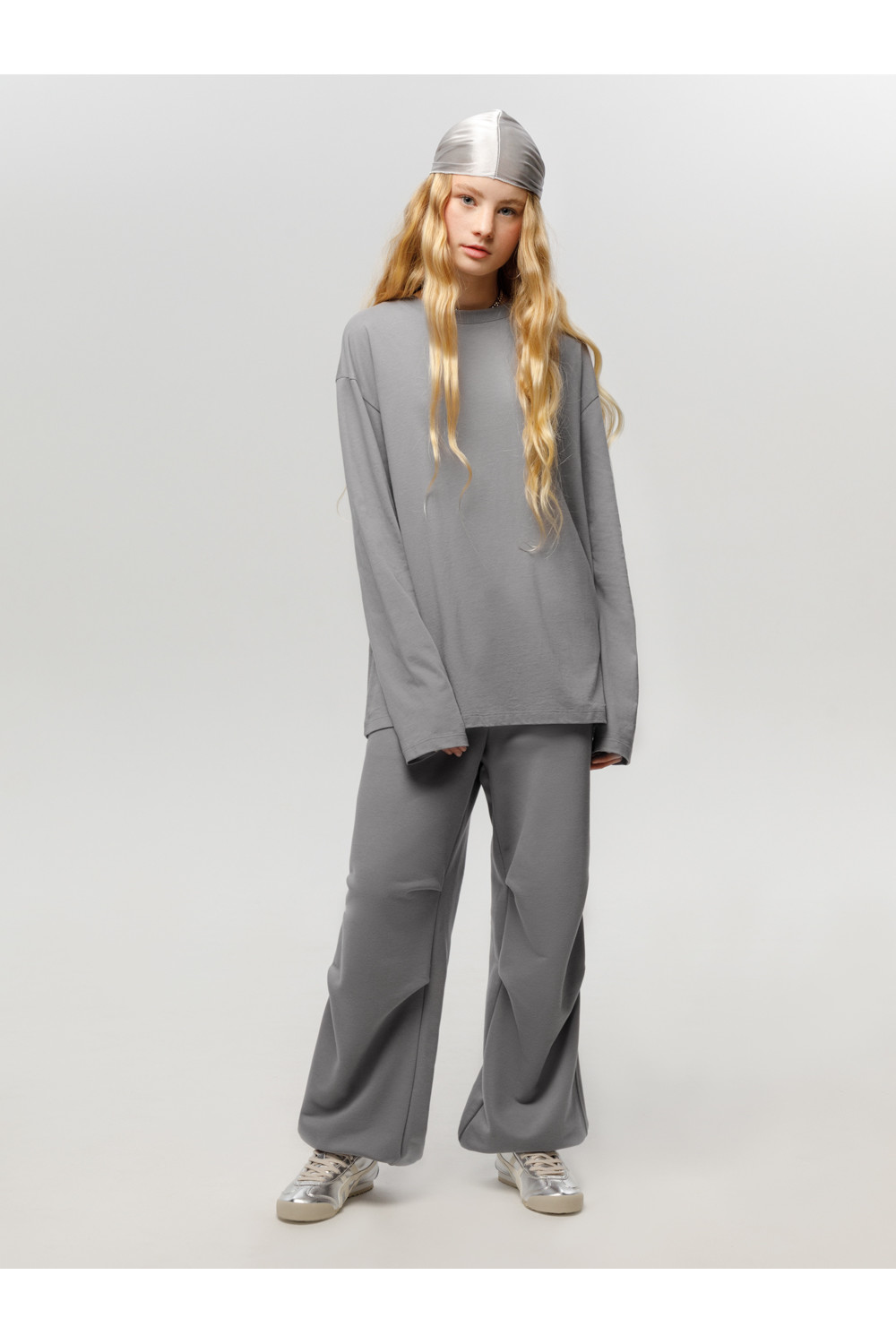 Лонгсливы подростковые, артикул: КБ 302925, цвет: серый, фото 4