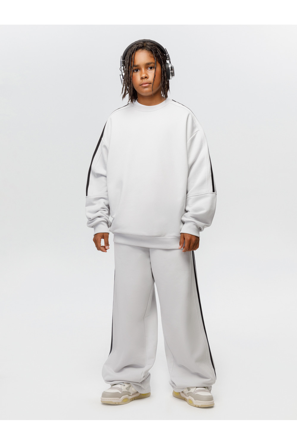 Свитшоты подростковые, артикул: КБ 302930, цвет: светло-серый5, фото 4