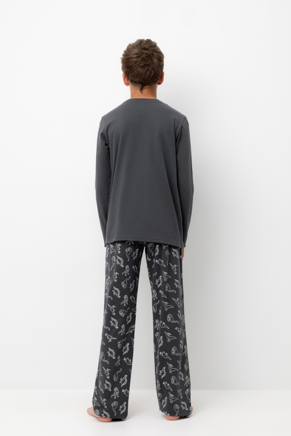Пижамы для мальчика, артикул: КБ 2832, цвет: темно-серый, фото 4