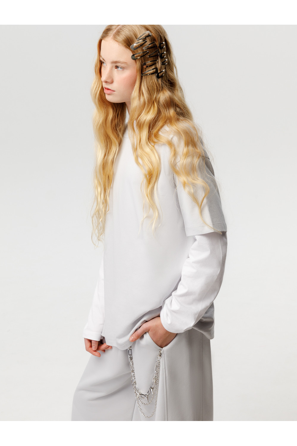 Футболки подростковые, артикул: КБ 302922, цвет: светло-серый5, фото 4