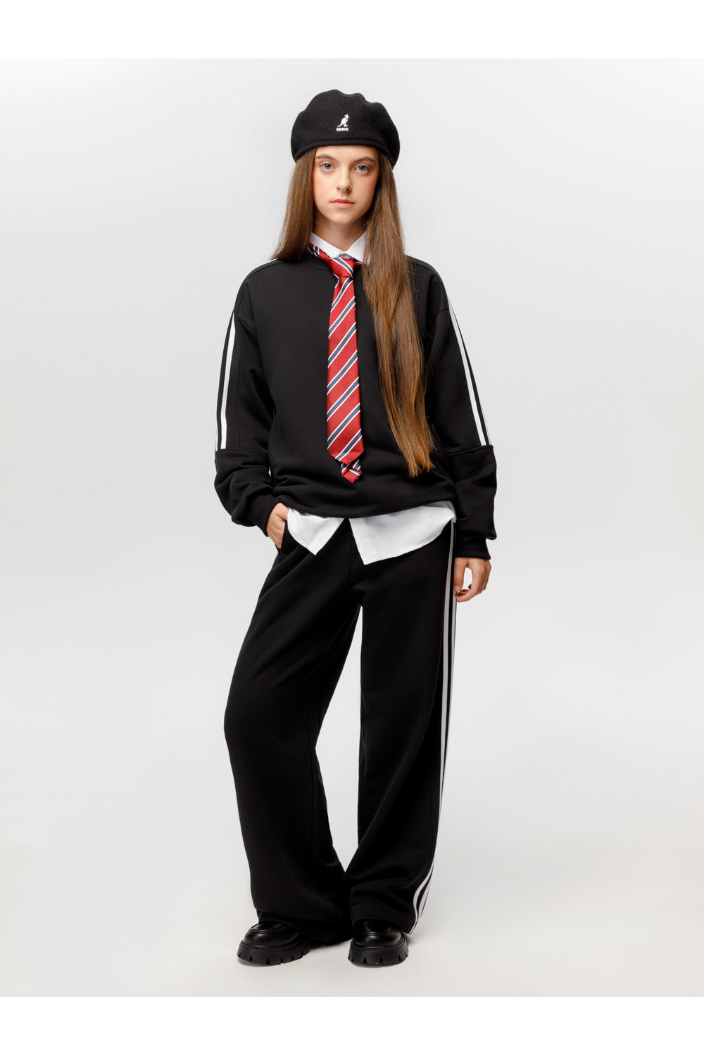 Брюки подростковые, артикул: КБ 400895, цвет: черный3, фото 4