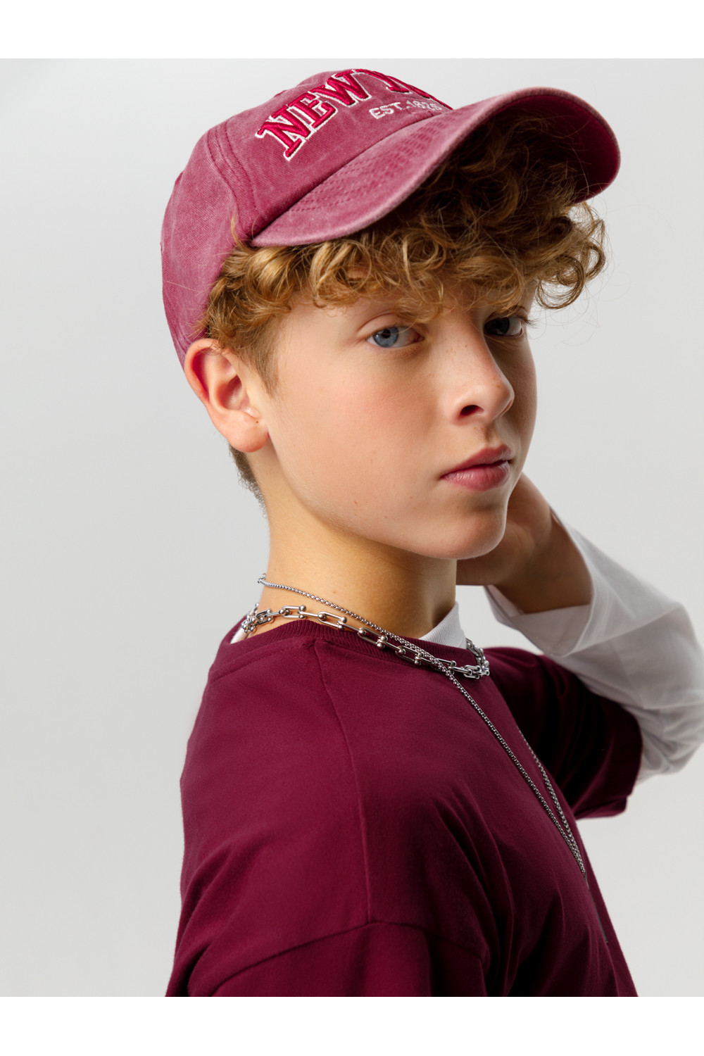 Футболки подростковые, артикул: КБ 302922, цвет: бордовый, фото 4