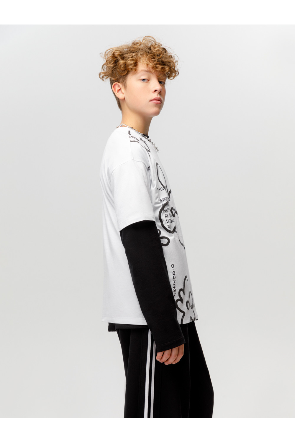 Футболки подростковые, артикул: КБ 302923, цвет: белый, фото 4