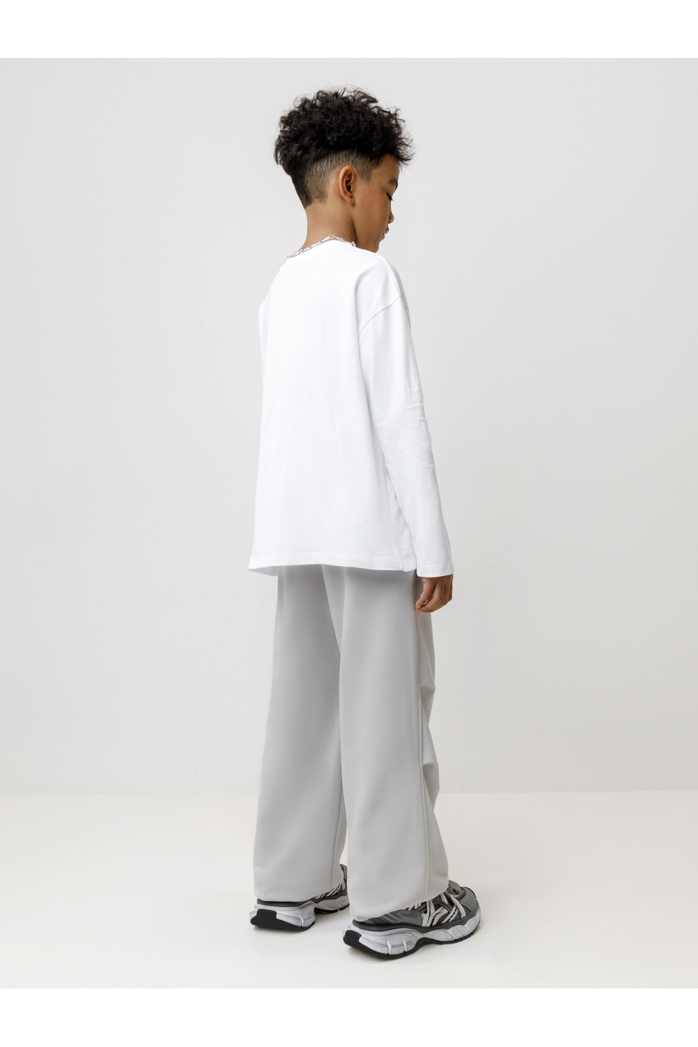 Брюки подростковые, артикул: КБ 400893, цвет: светло-серый5, фото 5