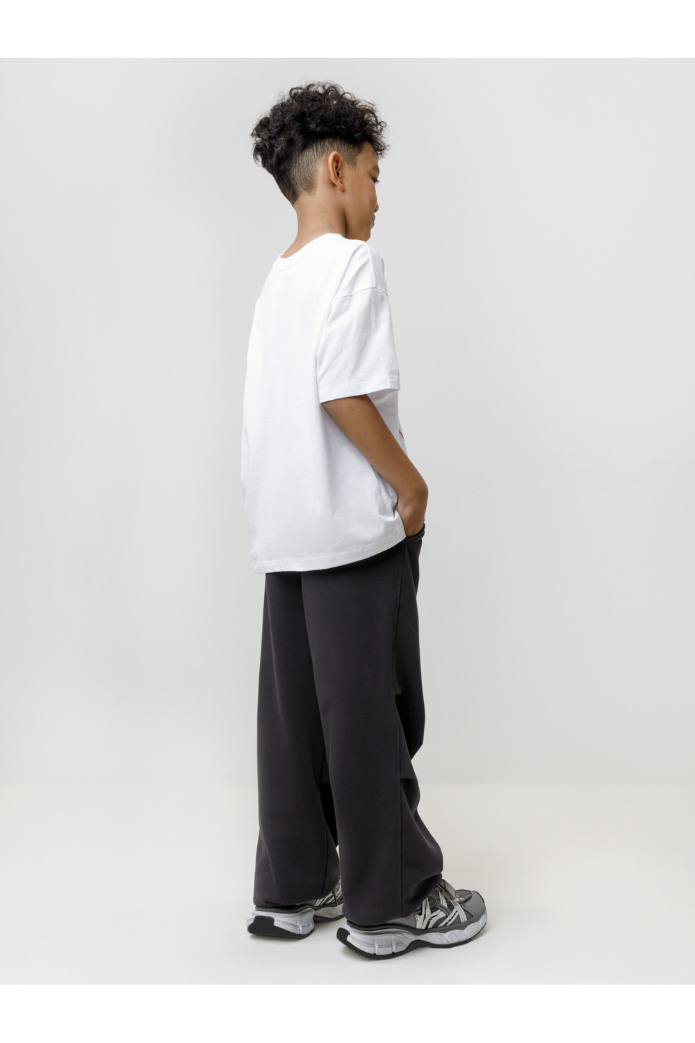 Брюки подростковые, артикул: КБ 400893, цвет: темно-серый, фото 5